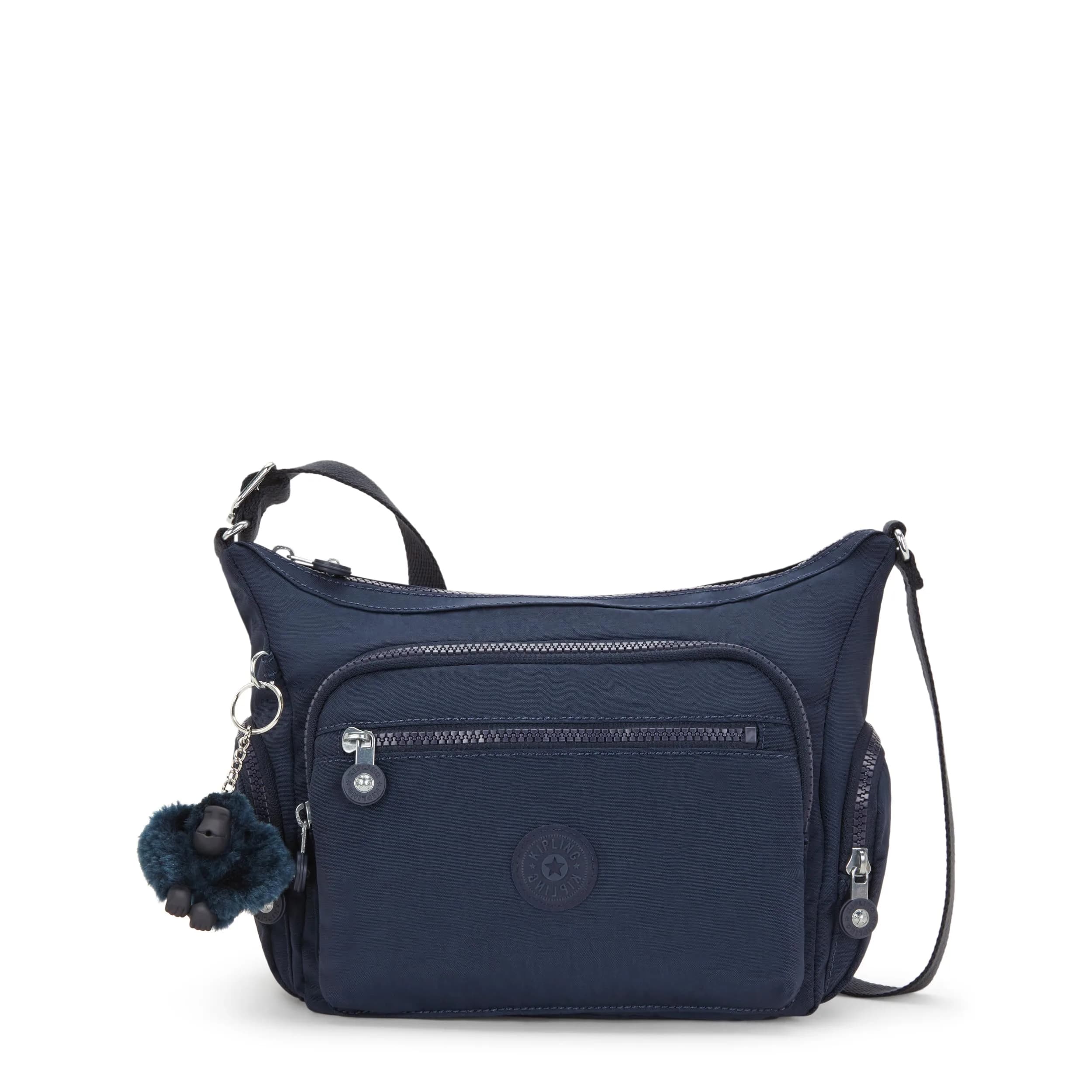 Kipling Gabbie Small Crossbody Bag 11.5''L x 8.75''H x 6.5''D | Lightweight, Water-Resistant Nylon