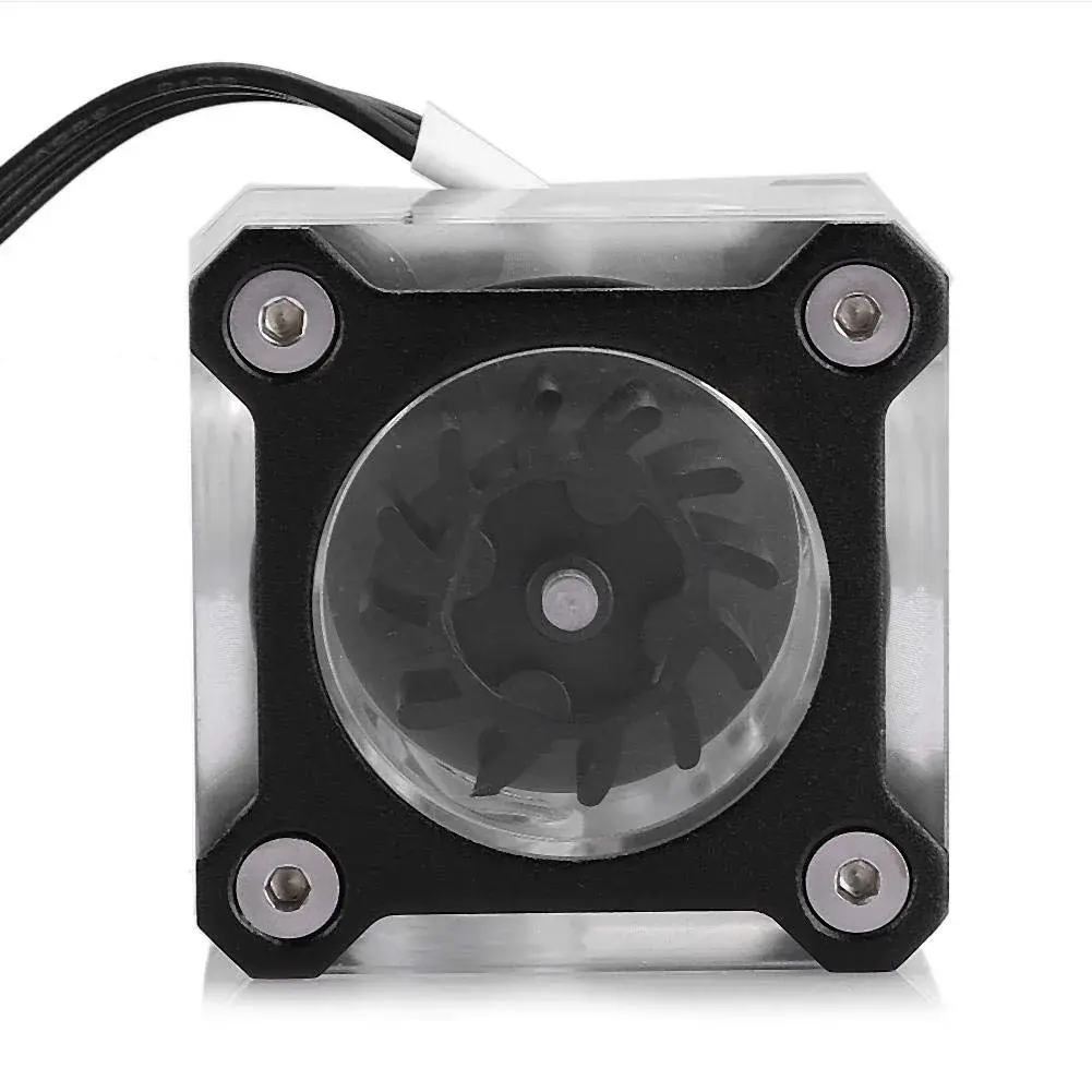 Tangxi Water Flow Meter for PC G1/4 Acrylic Impeller Water Cooling System | Visual Flow Indicator, Sealing Ring, Durable Material