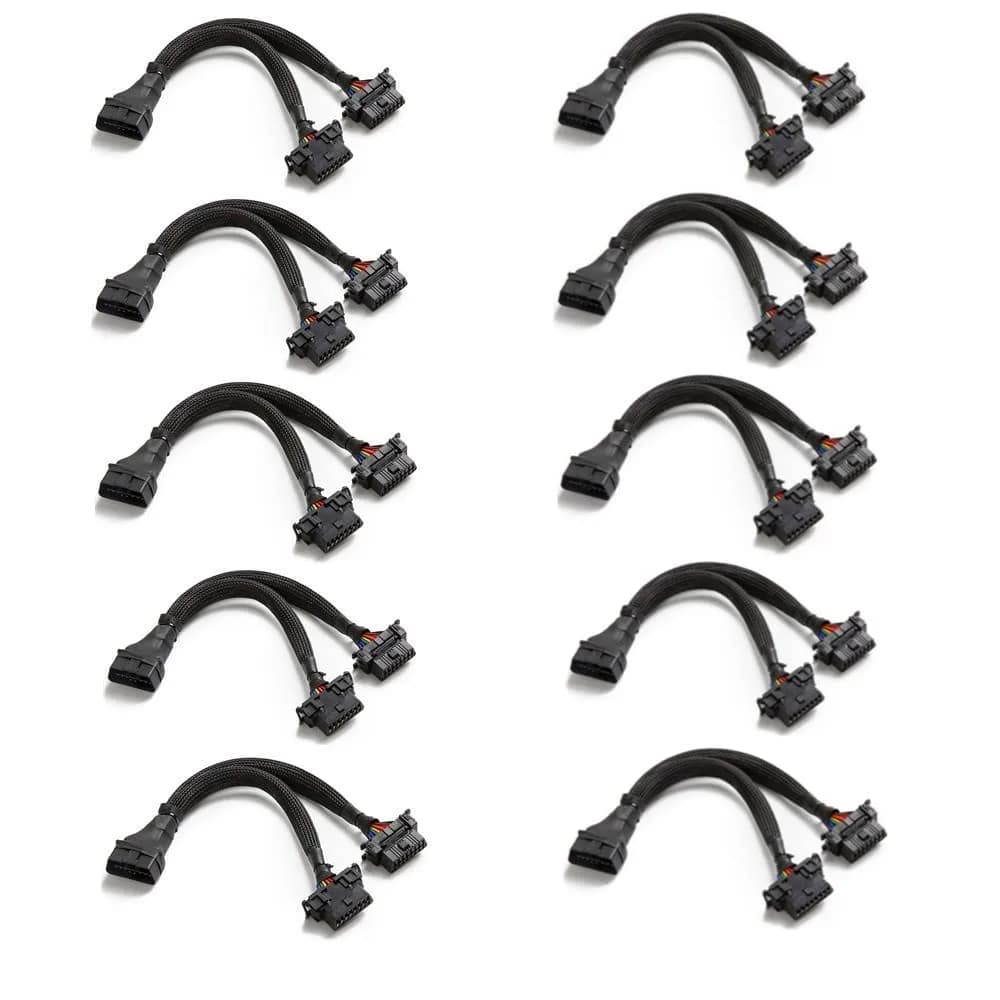bbfly OBD2 Splitter Extension Cable 1FT (30CM) | Durable, Flexible, Daisy-Chain Compatible