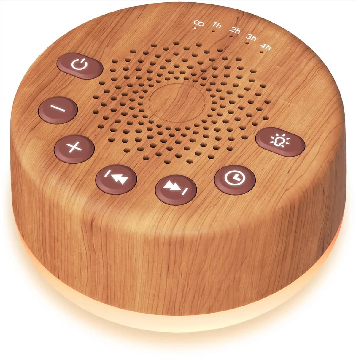 Easysleep White Noise Machine with 25 Sounds & 12 Color Night Lights | 100-240V Compatible - main product image