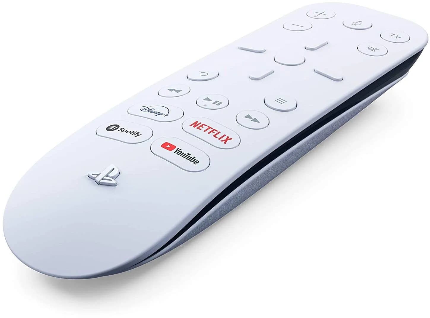 PlayStation Media Remote for PS5 Console & Compatible TVs | White - main product image