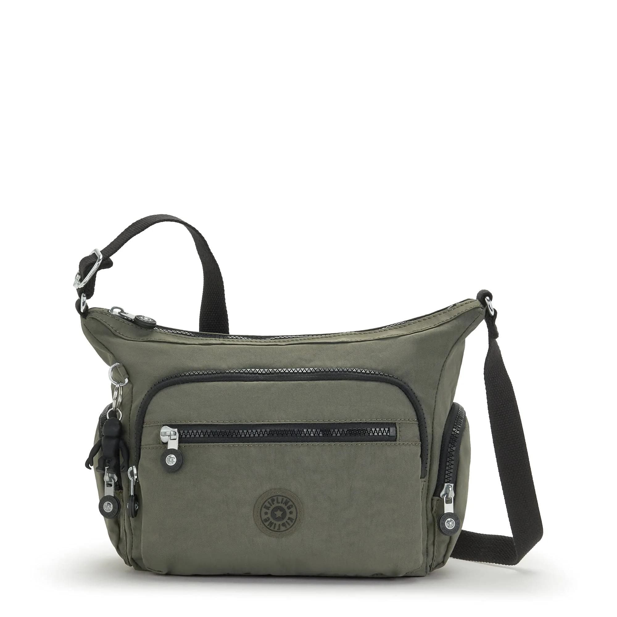 Kipling Gabbie Small Bag | Lightweight Crossbody Purse, Casual Shoulder Bag, Green Moss
