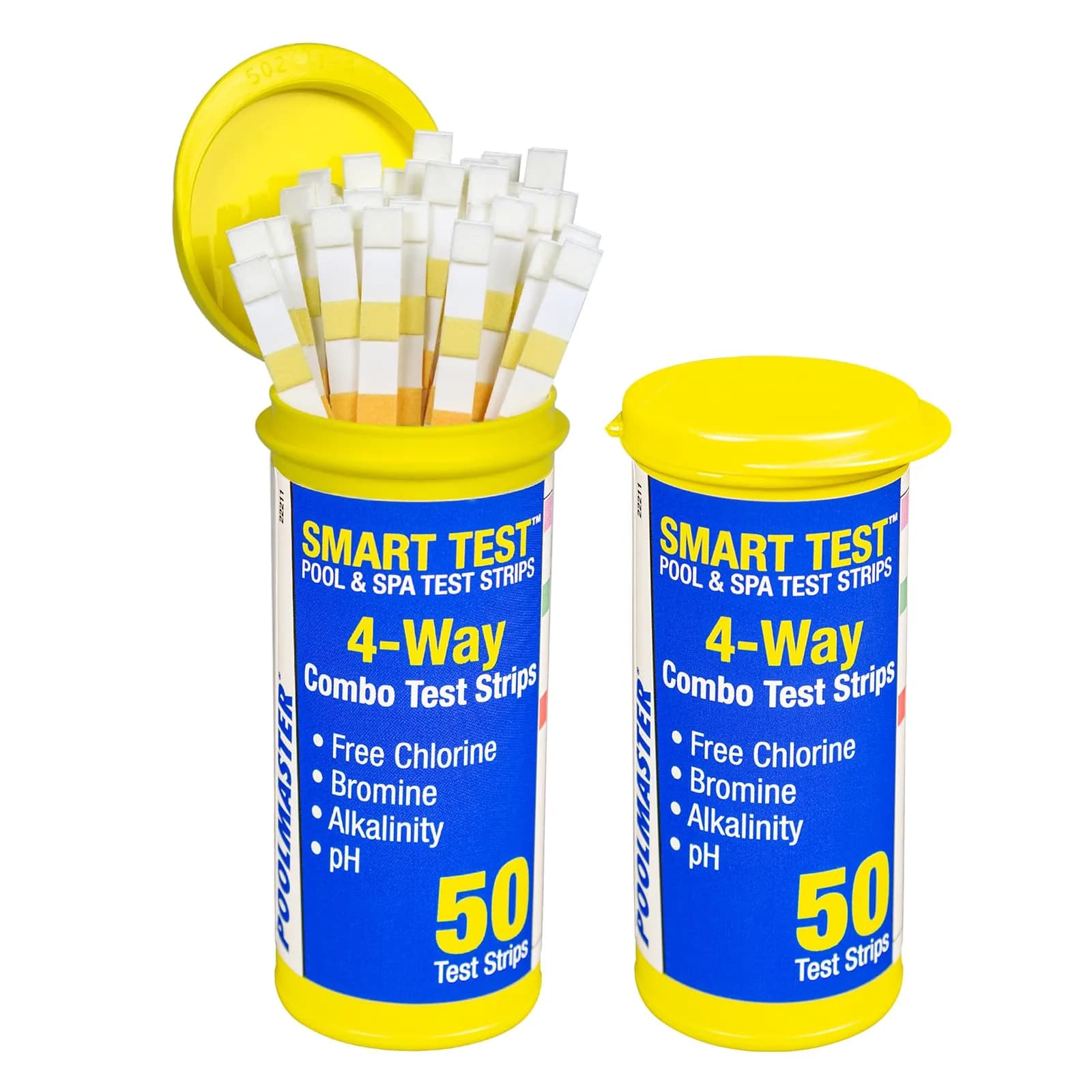 Poolmaster 4-Way Test Strips 100 Count | Accurate Pool & Spa Water Testing in Seconds