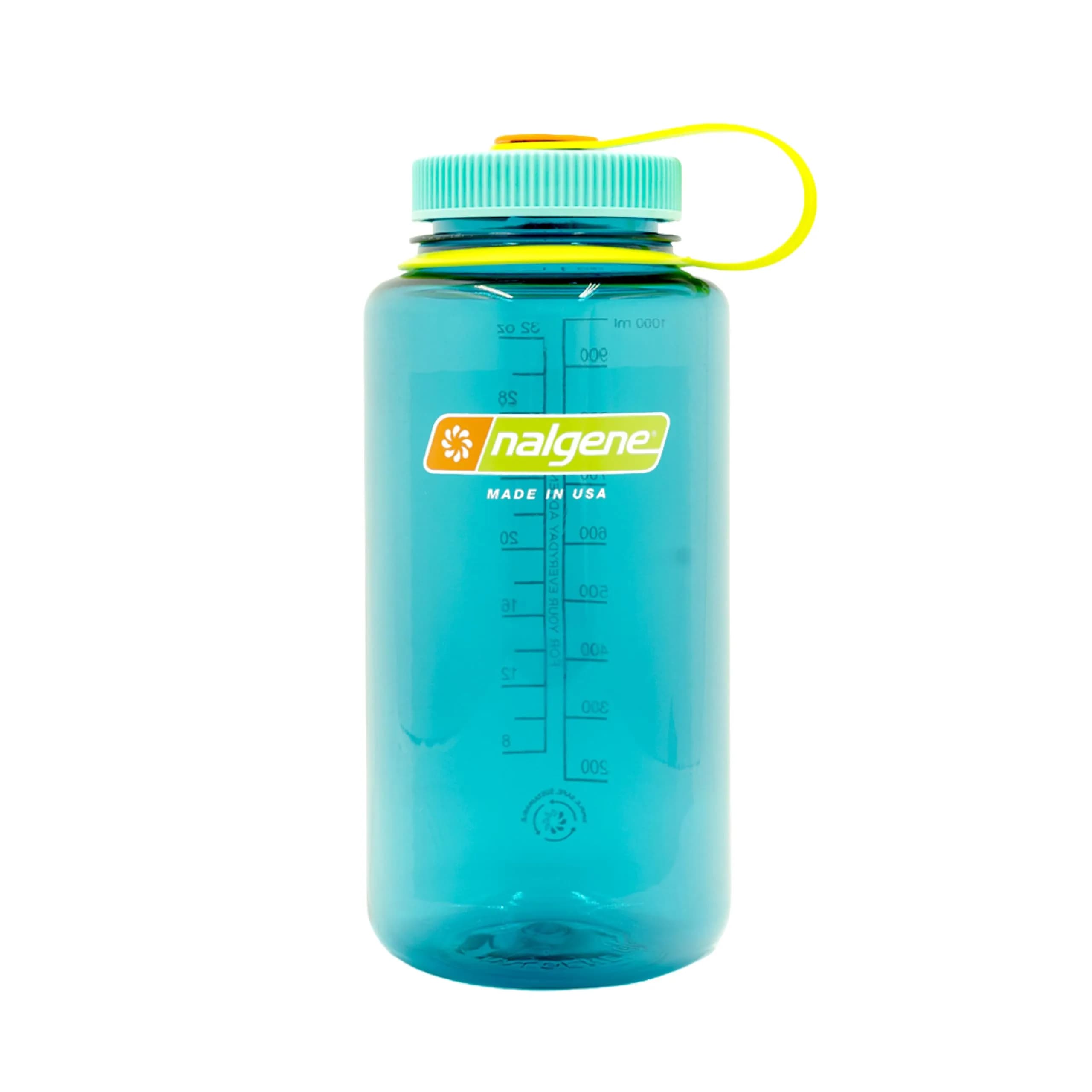 Nalgene Sustain Tritan BPA-Free Water Bottle 32 OZ | Eco-Friendly, Leak-Proof, Wide Mouth