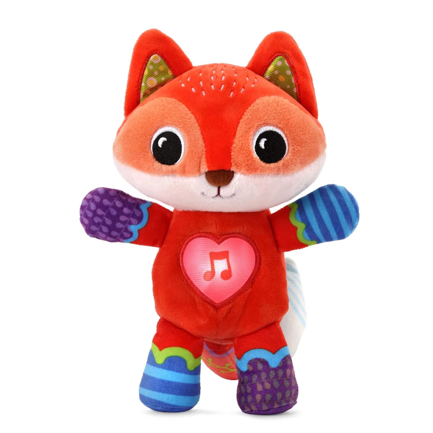 VTech Soothing Songs Fox, Red | Musical Toy for Babies with Lights & Sounds, Birth+