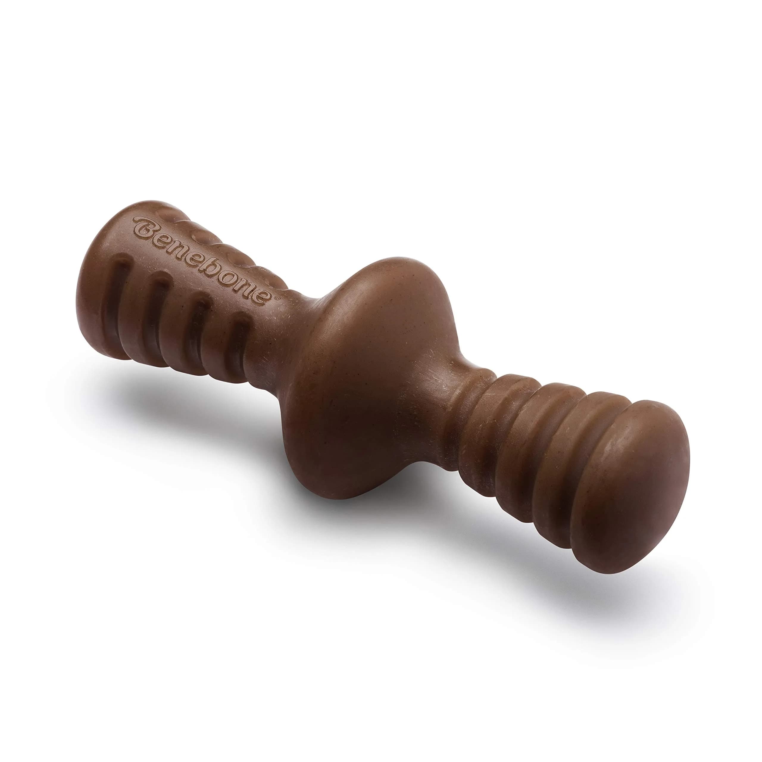 Benebone Zaggler Rolling Dog Chew Toy for Aggressive Chewers, Real Peanut, 6.6 oz (187 g) | Durable Interactive Toy - main product image