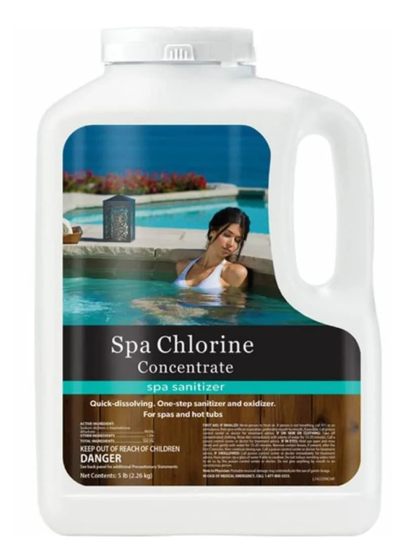 Natural Chemistry Spa Chlorine Concentrate 5 lb | Granular Pool & Spa Water Treatment - main product image