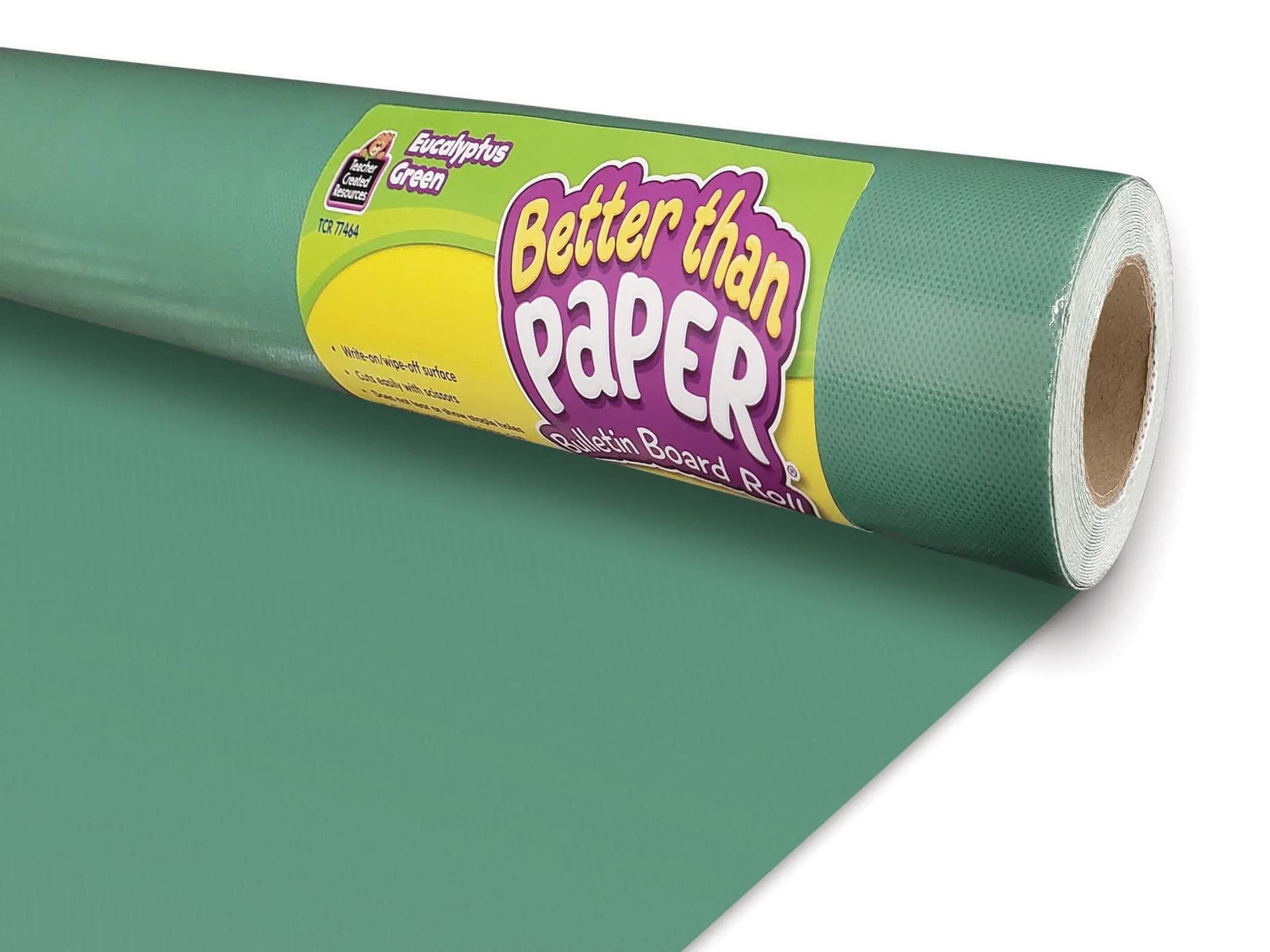 Teacher Created Resources Eucalyptus Green Better Than Paper Bulletin Board Roll | Quick, Durable & Reusable (70-120 chars)