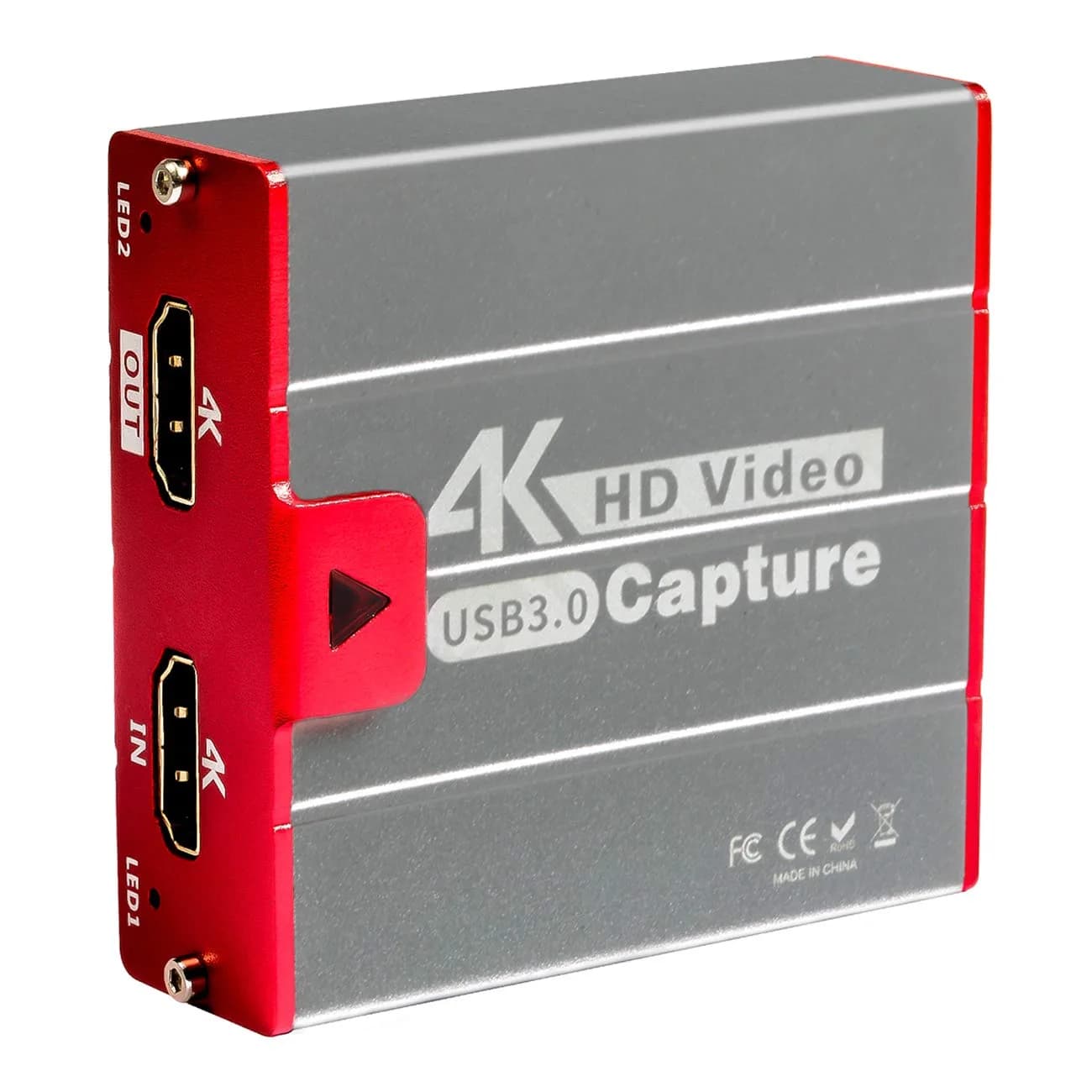 Mirabox USB3.0 4K HDMI Video Capture Card HSV3202, 1080p@60fps, 105g (3.7oz) | Zero Latency HDMI Passthrough for OBS Twitch Streaming - main product image