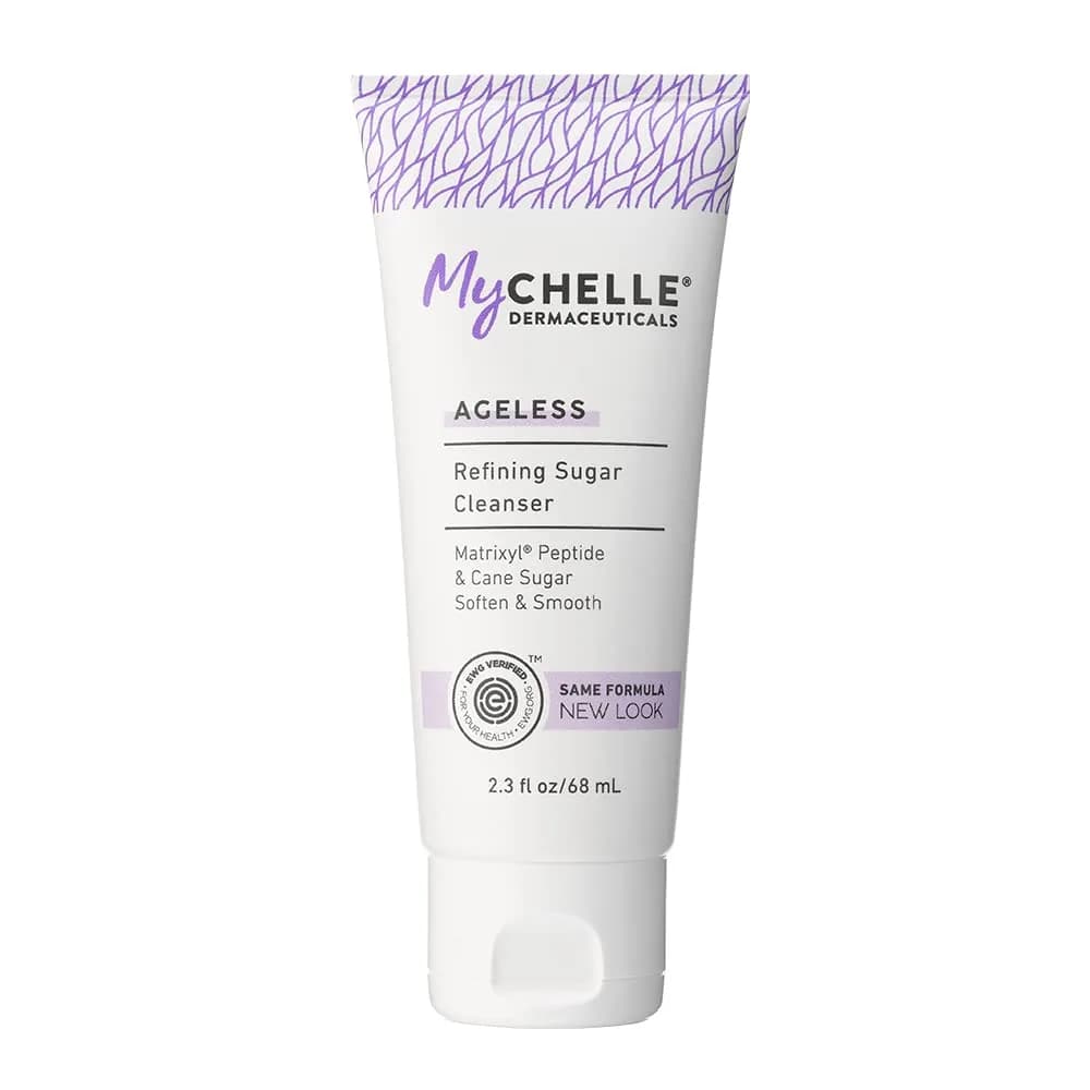 MyChelle Dermaceuticals Refining Sugar Cleanser 68ml (2.3 Fl Oz) | Gentle Exfoliating Face Wash with Peptides - main product image