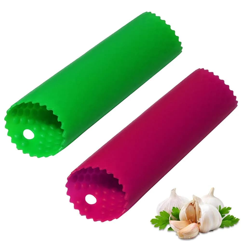 Sinnsally Silicone Garlic Peeler Roller Keeper | 25g (0.88 oz) | Easy Quick Garlic Peeling Kitchen Tool - main product image
