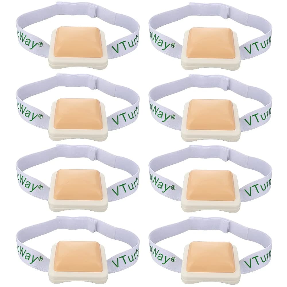 VTurboWay Injection Training Pad 8 Pack | Intramuscular Practice for Nurses & Students - main product image