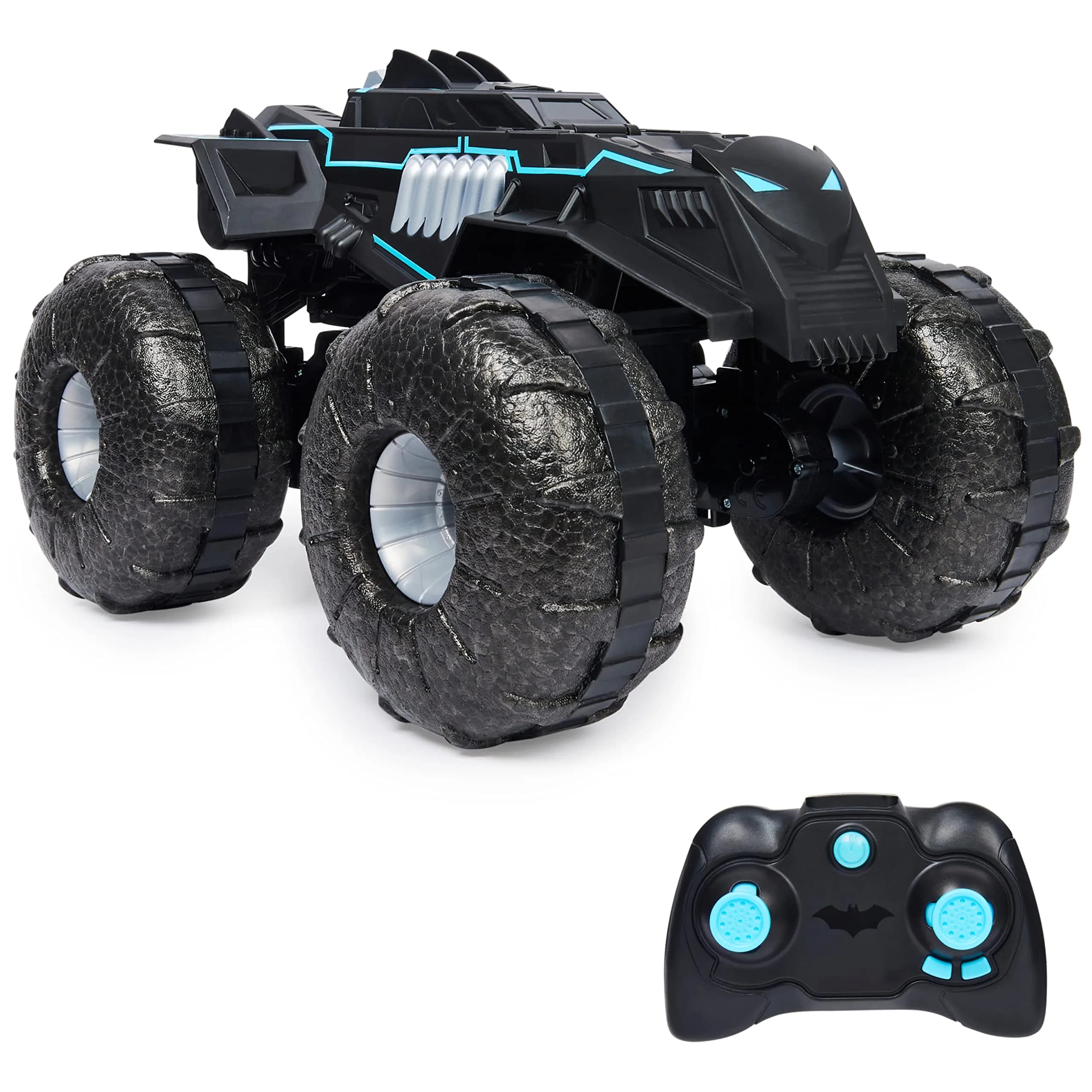 DC Comics All-Terrain Batmobile RC Vehicle 1:15 Scale Water-Resistant for Kids 4+ | Land & Water Adventure - main product image