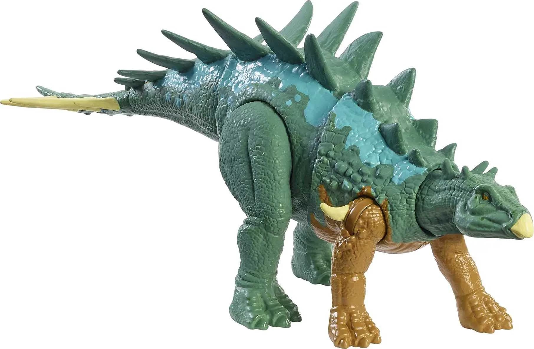 Mattel Jurassic World Toys Fierce Force Chialingosaurus Dinosaur Action Figure 12cm | Movable Joints & Realistic Sculpting - main product image