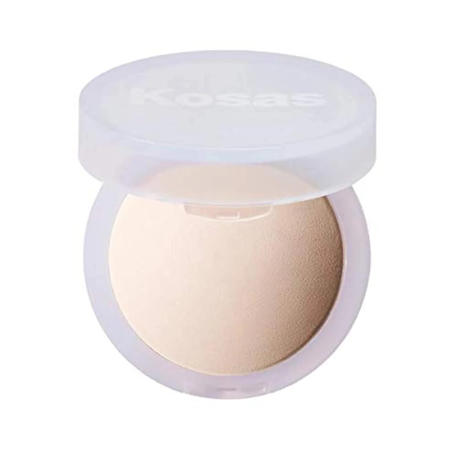 Kosas Cloud Set Baked Setting Powder Airy (0.3 oz / 8.5 g) | Translucent Pressed Powder for Shine Control - main product image