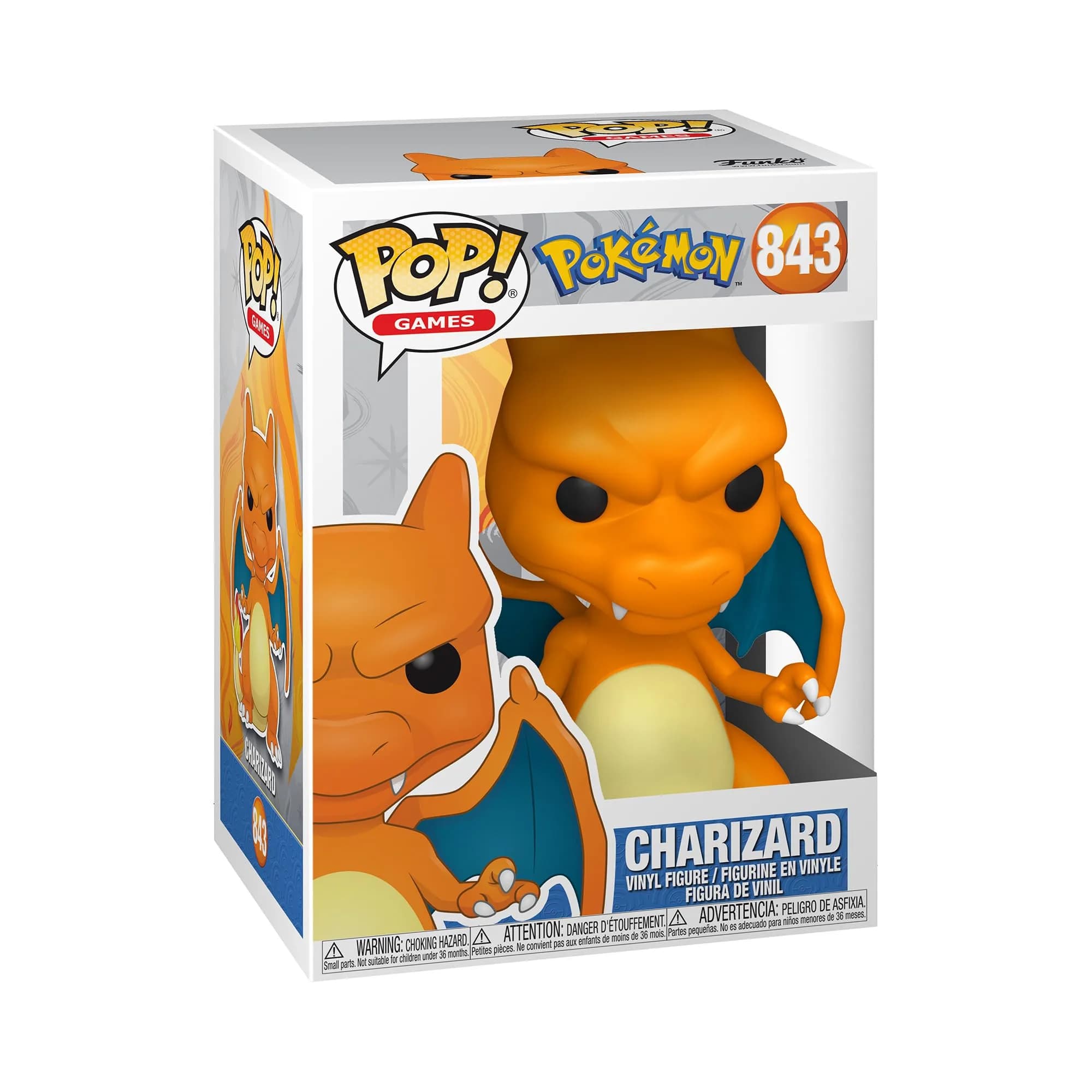 Funko POP! Games: Pokemon - Charizard Vinyl Figure 3.75 inches | Collectible Pop Culture Icon