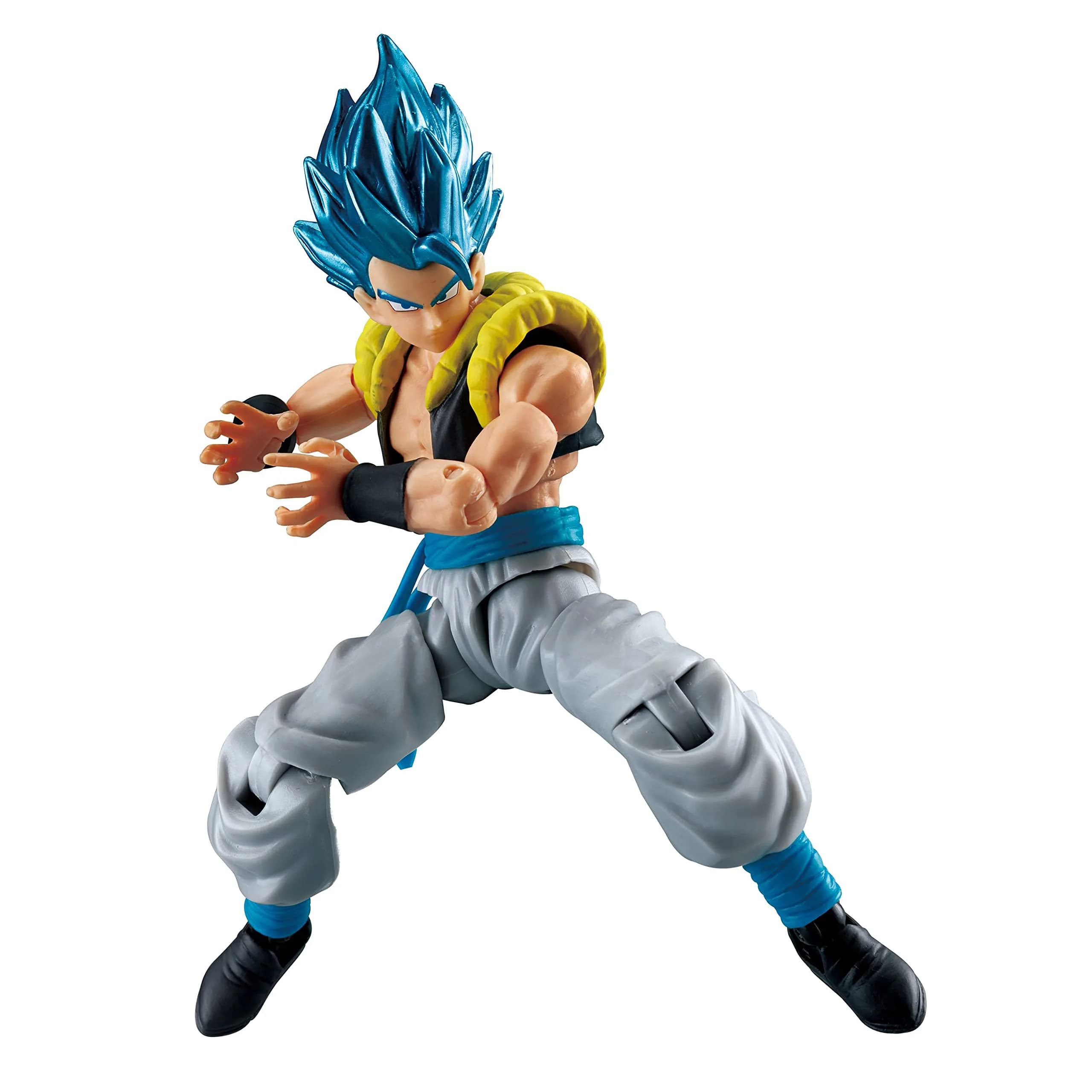 Bandai Namco Dragon Ball Evolve Super Saiyan Blue Gogeta 5-inch Action Figure | 16+ Points of Articulation - main product image