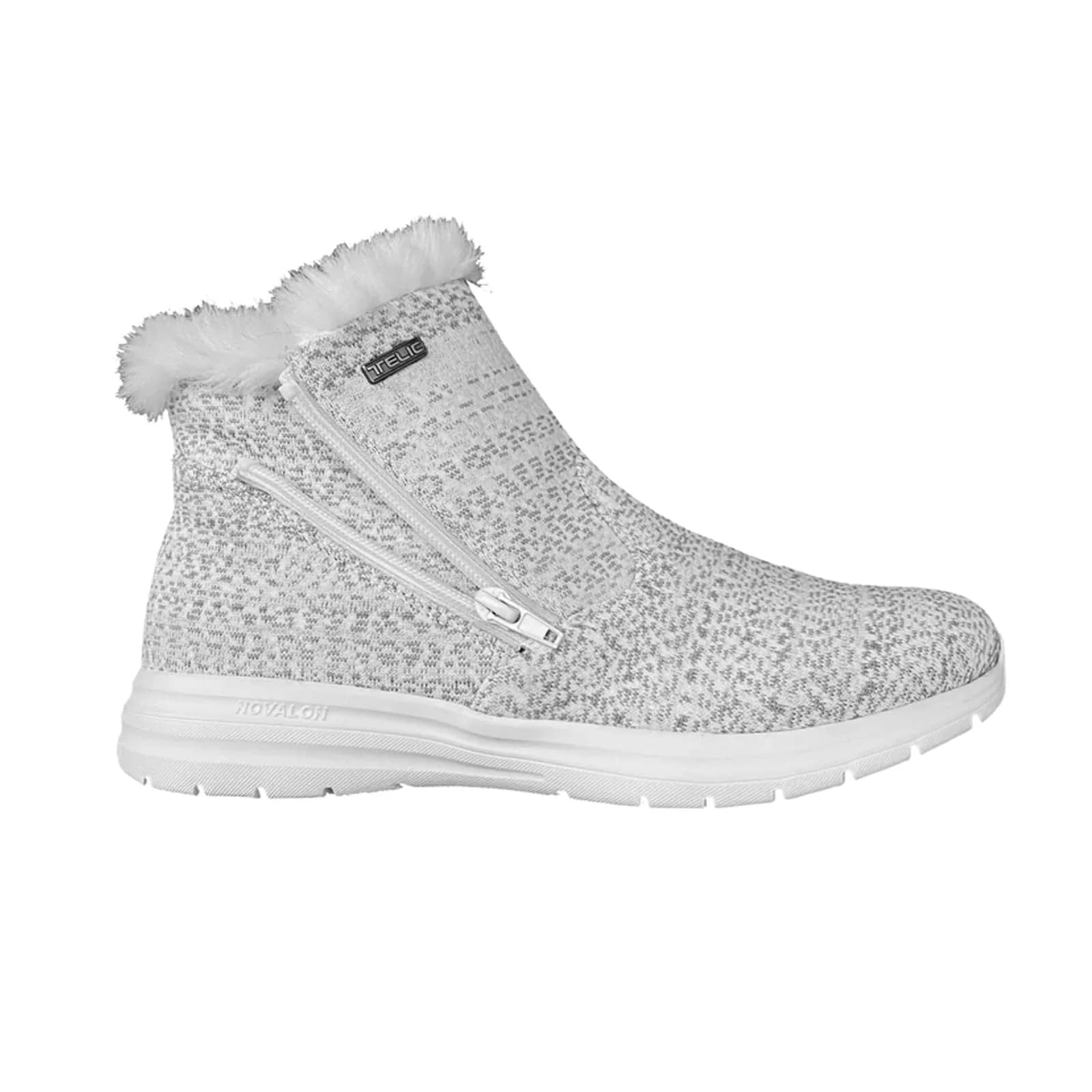 Telic Women's Apres-Ski Recovery Boots, Snowdrift, Size 9 | Supportive Novalon Material & Recovery Technology