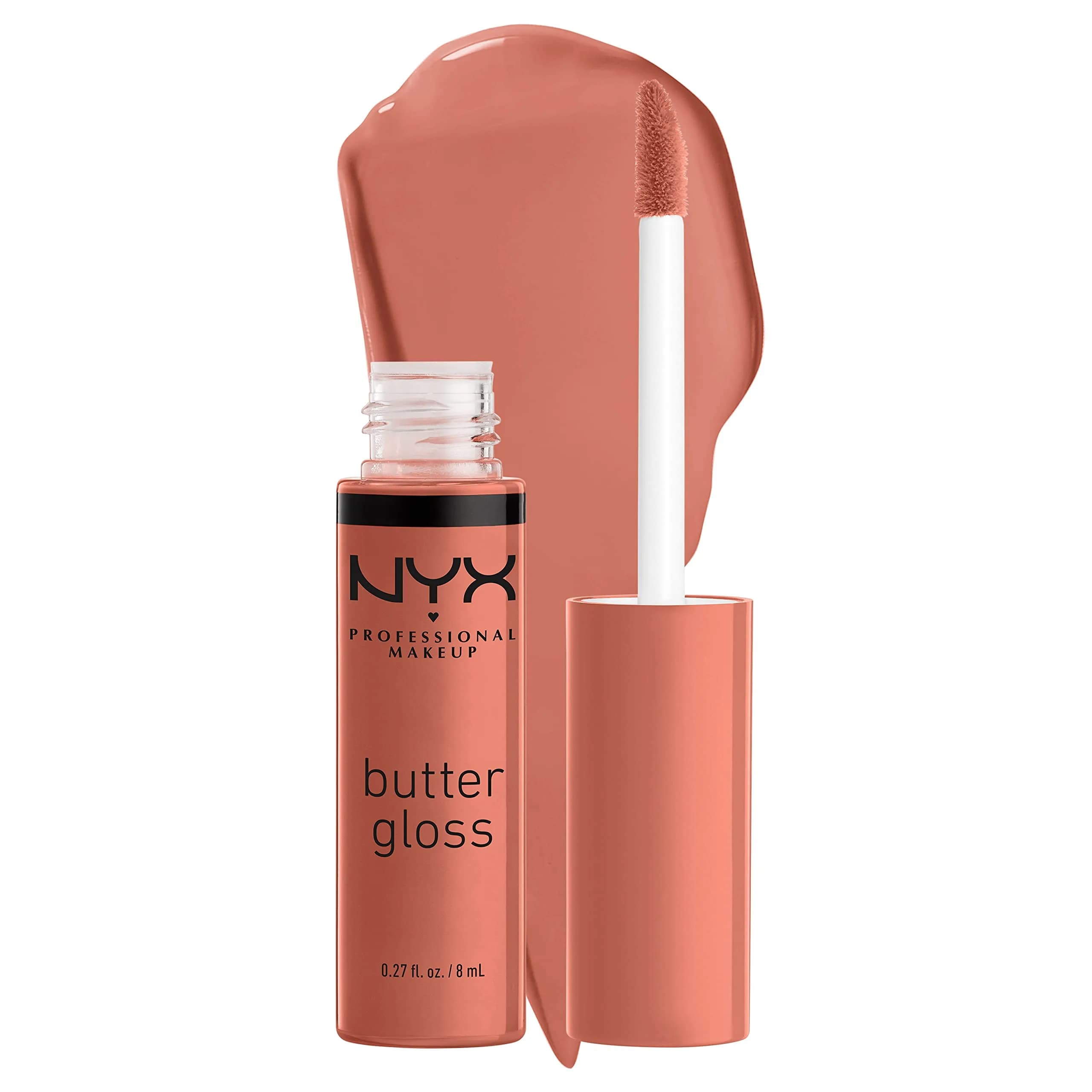 NYX PROFESSIONAL MAKEUP Butter Gloss Brown Sugar, Sugar High | 8 ml (0.27 Fl Oz) - main product image