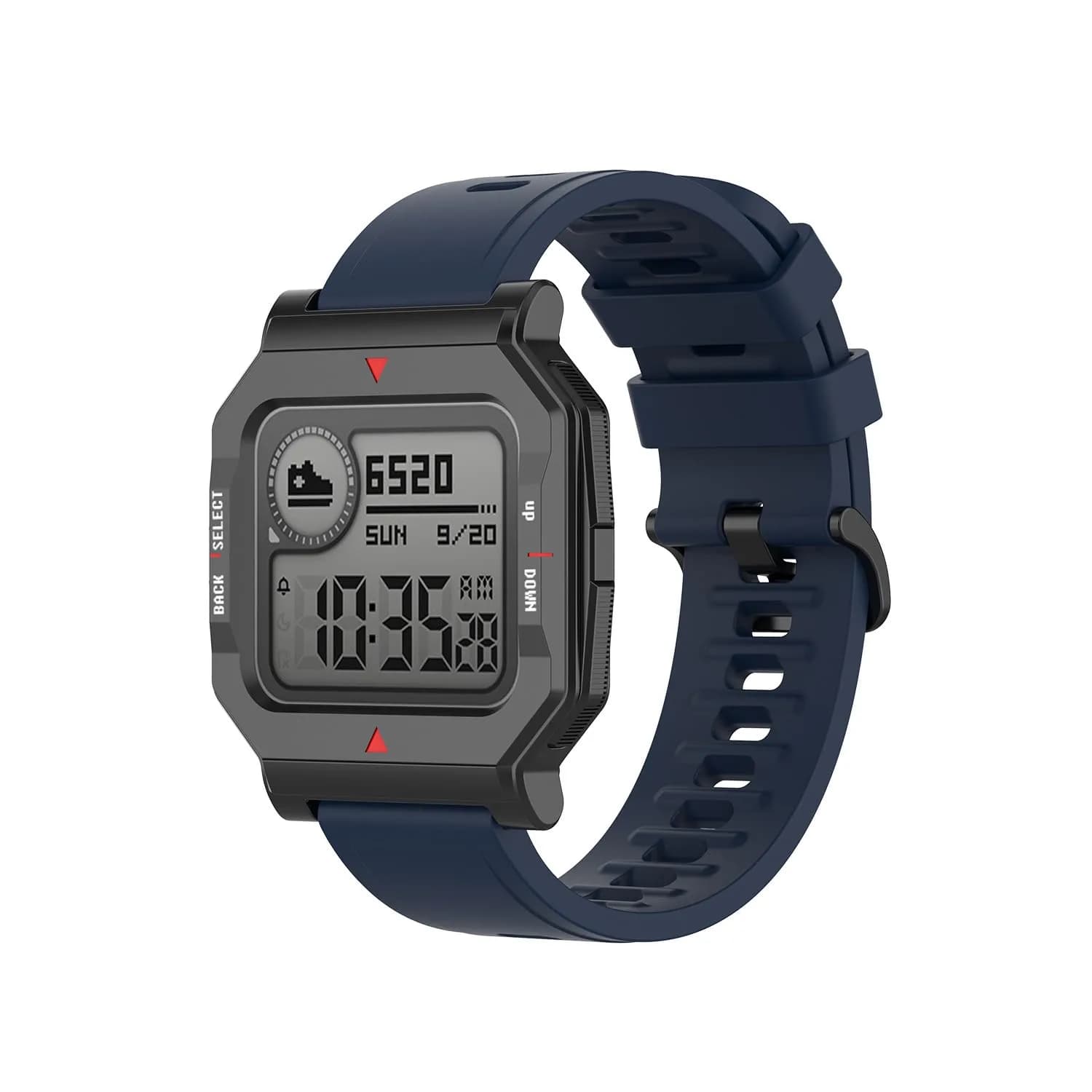 Senter Soft Silicone Sport Replacement Band for Amazfit GTR 42mm/GTS 2/Bip U/Samsung Galaxy Watch 42mm, Midnight Blue (20mm) - main product image