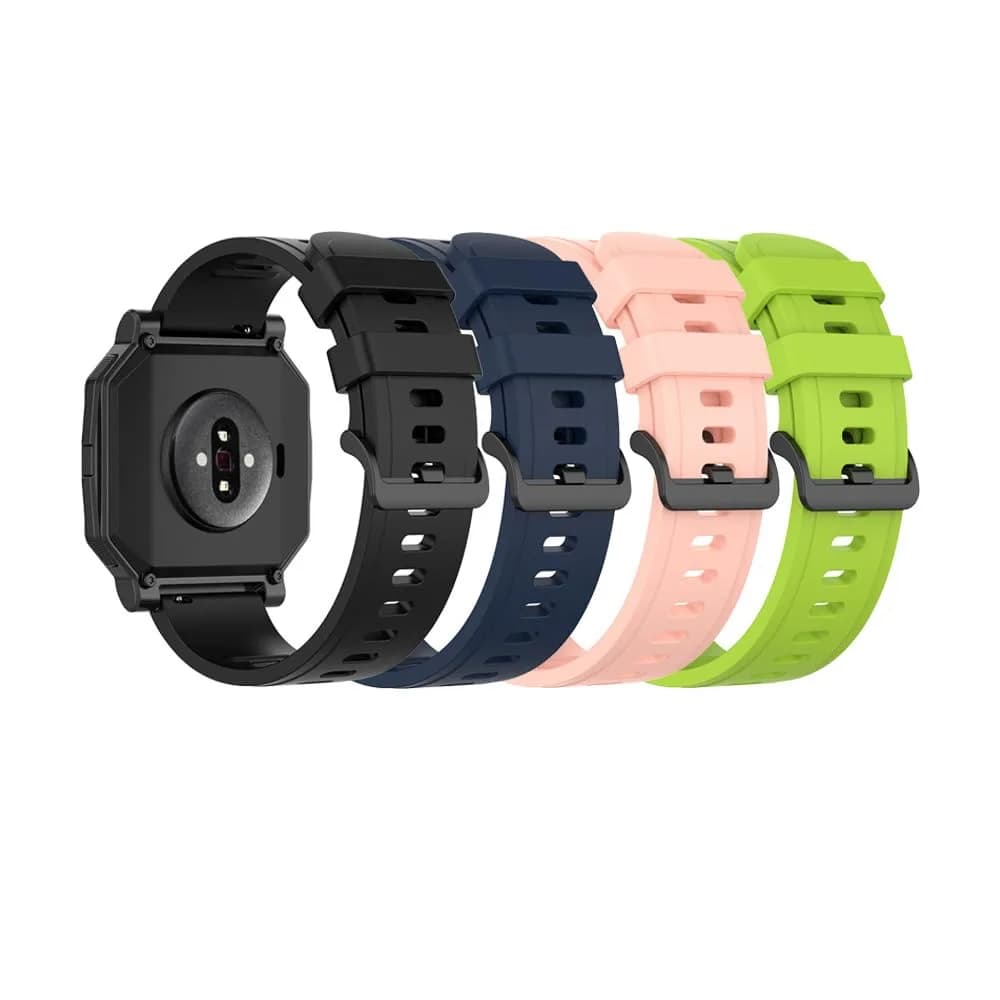 Senter 20mm Silicone Sport Band for Amazfit Neo/GTR 42mm/GTS Series, Samsung Galaxy Watch 42mm, Garmin Vivoactive 3 — 3-Pack