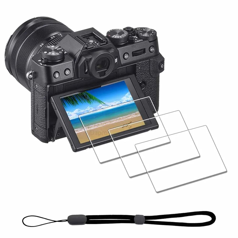 iDaPro Screen Protector for Fujifilm X-T30 9H Tempered Glass | Scratch & Drop Resistant - main product image