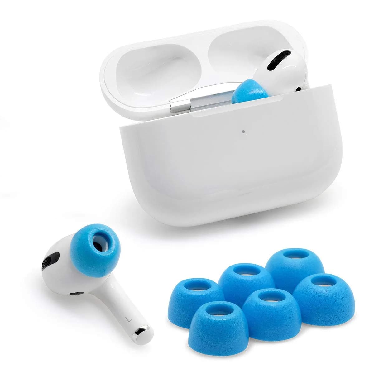 ADVANCED SOUND GROUP Eartune Fidelity UF-A Memory Foam Tips for AirPods Pro (1st & 2nd Gen) | Built-in Wax Guard, Secure Fit, Rich Bass, Assorted S/M/L