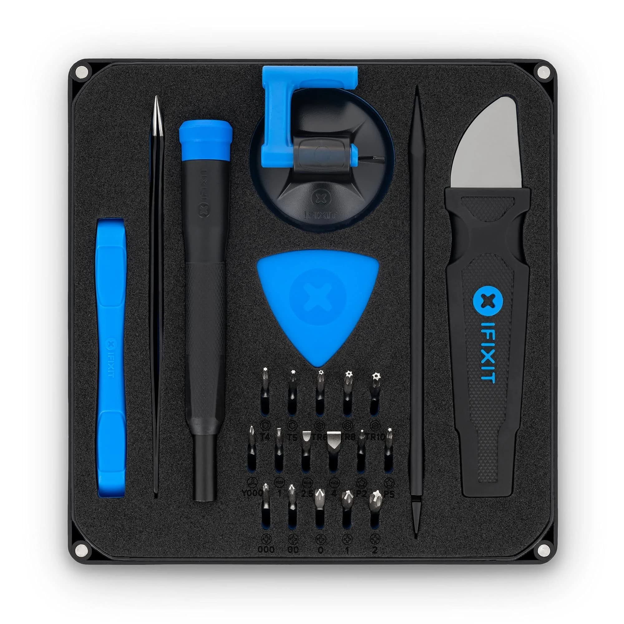 iFixit Essential Electronics Toolkit - PC, Laptop, Phone Repair Kit | 16 Precision Bits & Opening Tools - main product image