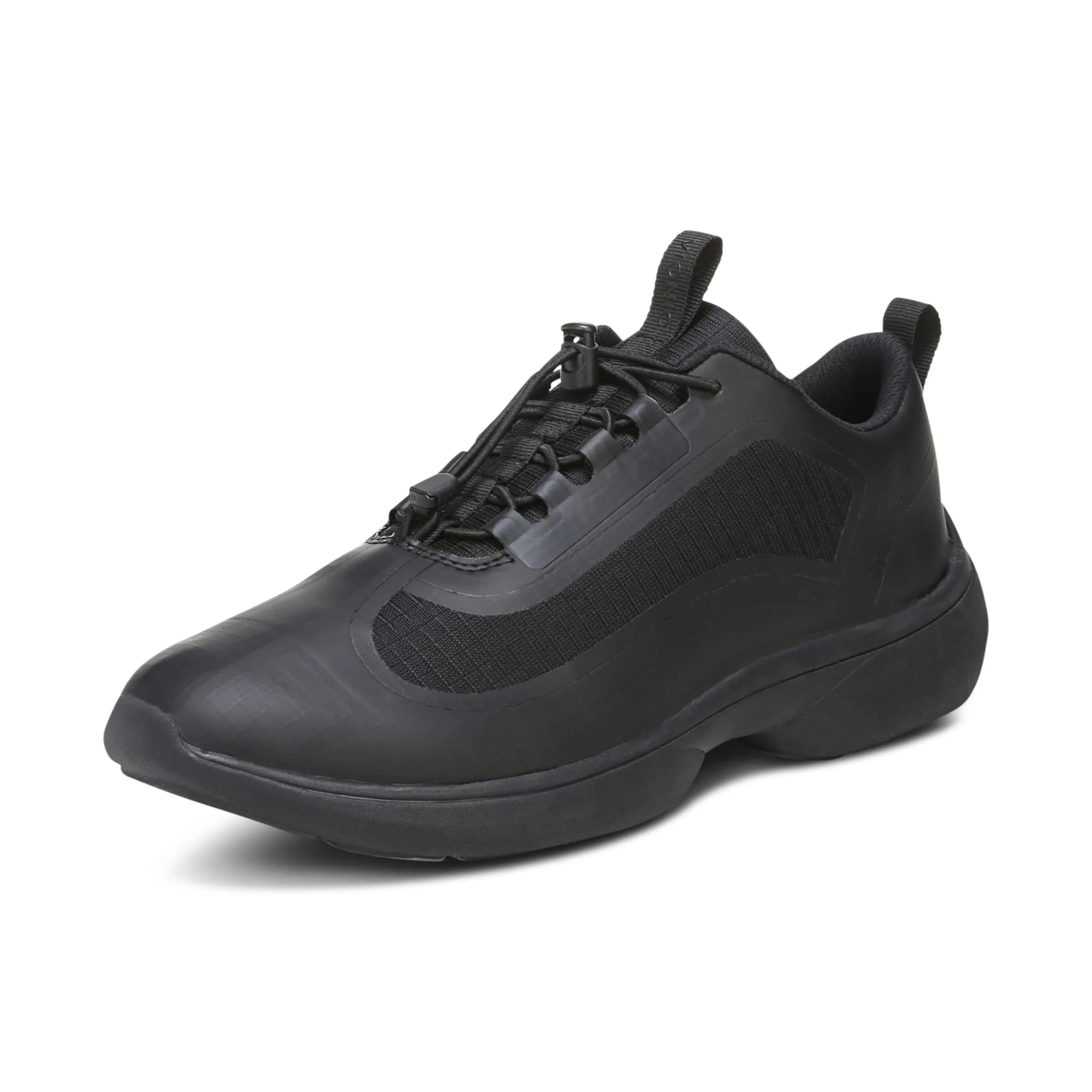 Vionic Guinn 8.5M Black Ripstop Walking Shoes | Grounded Support & Balance