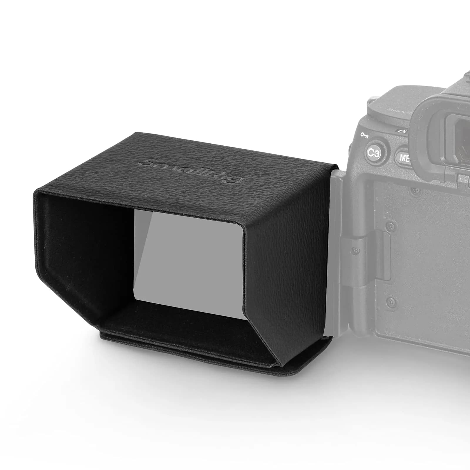 SmallRig Sun Hood for Sony Cameras | Reduce Glare & Reflections, Foldable, Leather & Microfiber, 52g - main product image