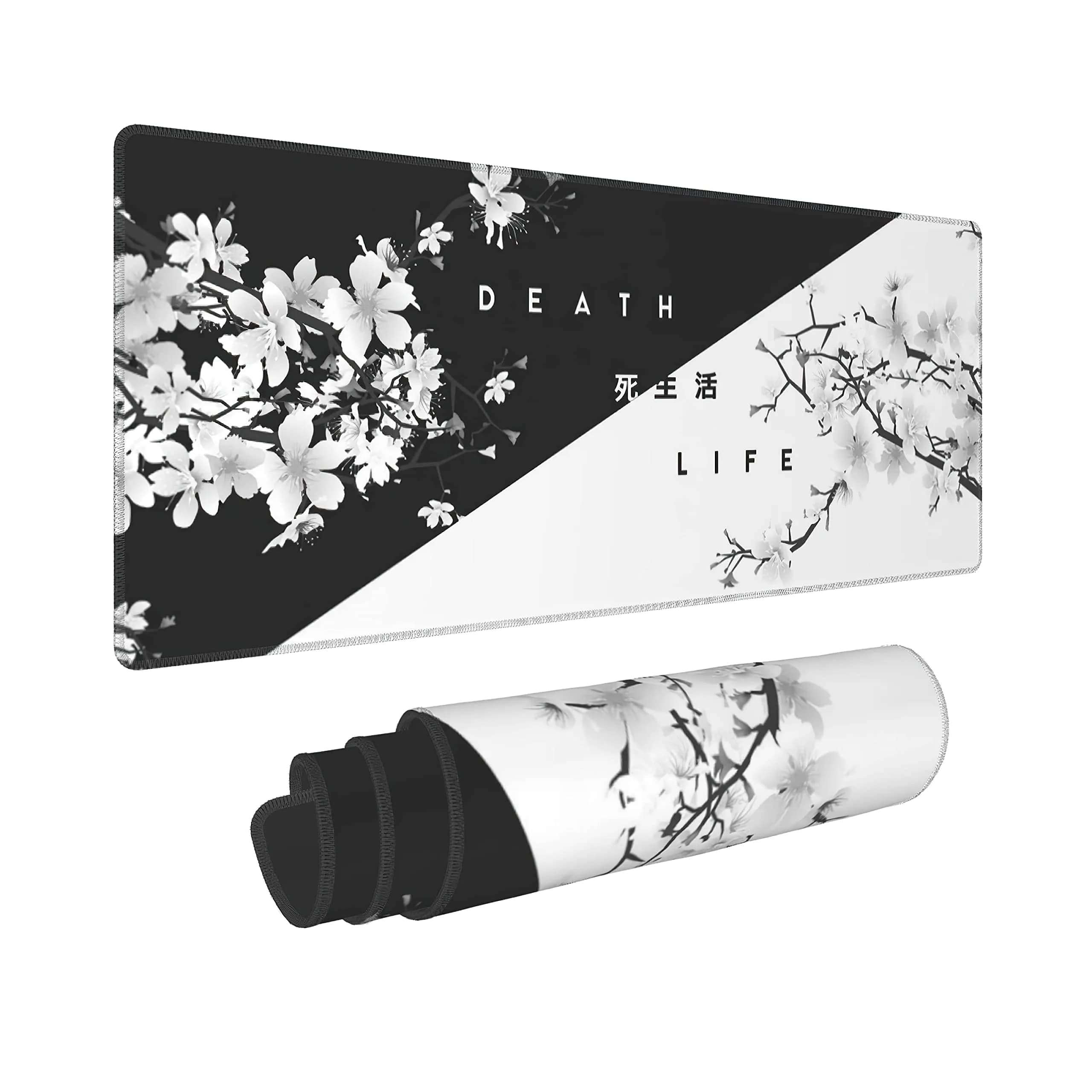 aportt Large Desk Pad 80x30 cm | Cherry Blossom Gaming & Office Mouse Mat - main product image