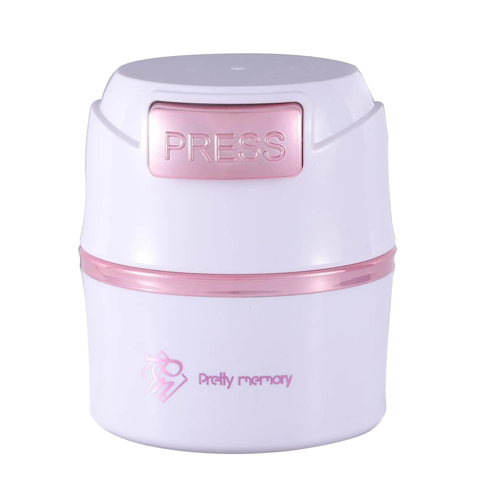 Pretty memory Lash Glue Holder for Eyelash Extensions | 3-8pcs Capacity, Airtight & Moisture-Proof Container - main product image