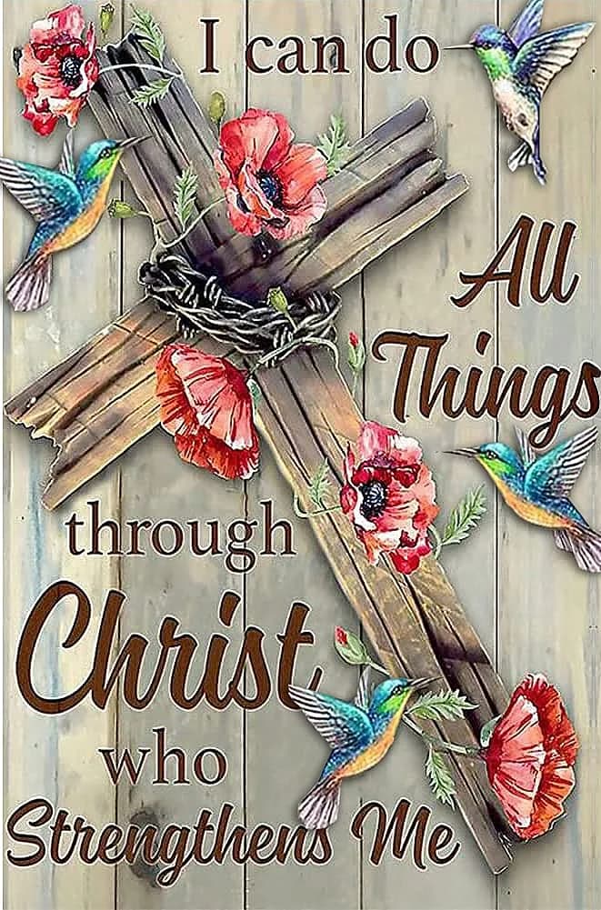 Clendo Christ Diamond Painting Kit for Adults, 5D Full Drill Resin Gem Art with Crucifix Design, 30x40cm | DIY Craft for Home Wall Decor - main product image