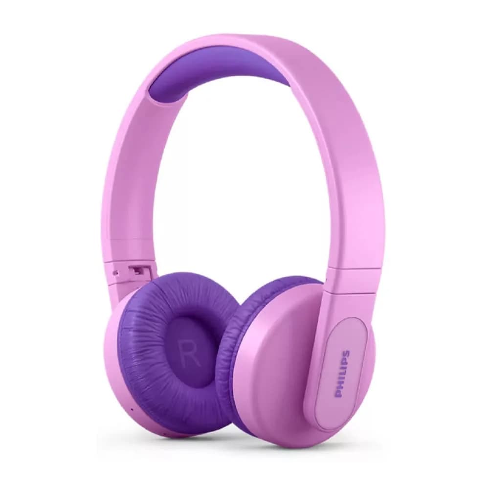 PHILIPS K4206 Kids Wireless On-Ear Headphones | 85dB Volume Limit, 28H Play, Parental Controls, Pink - main product image