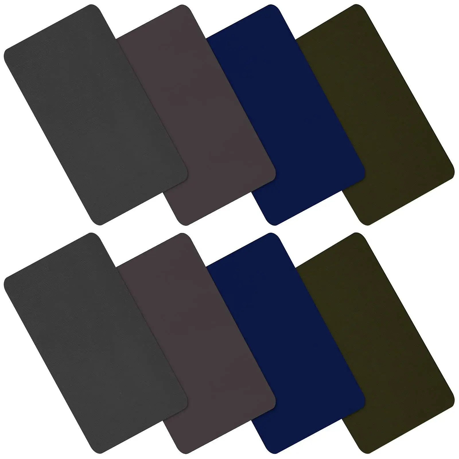 WILLBOND Nylon Repair Patch 8 Pieces | Waterproof Self-Adhesive for Clothing & Outdoors - main product image