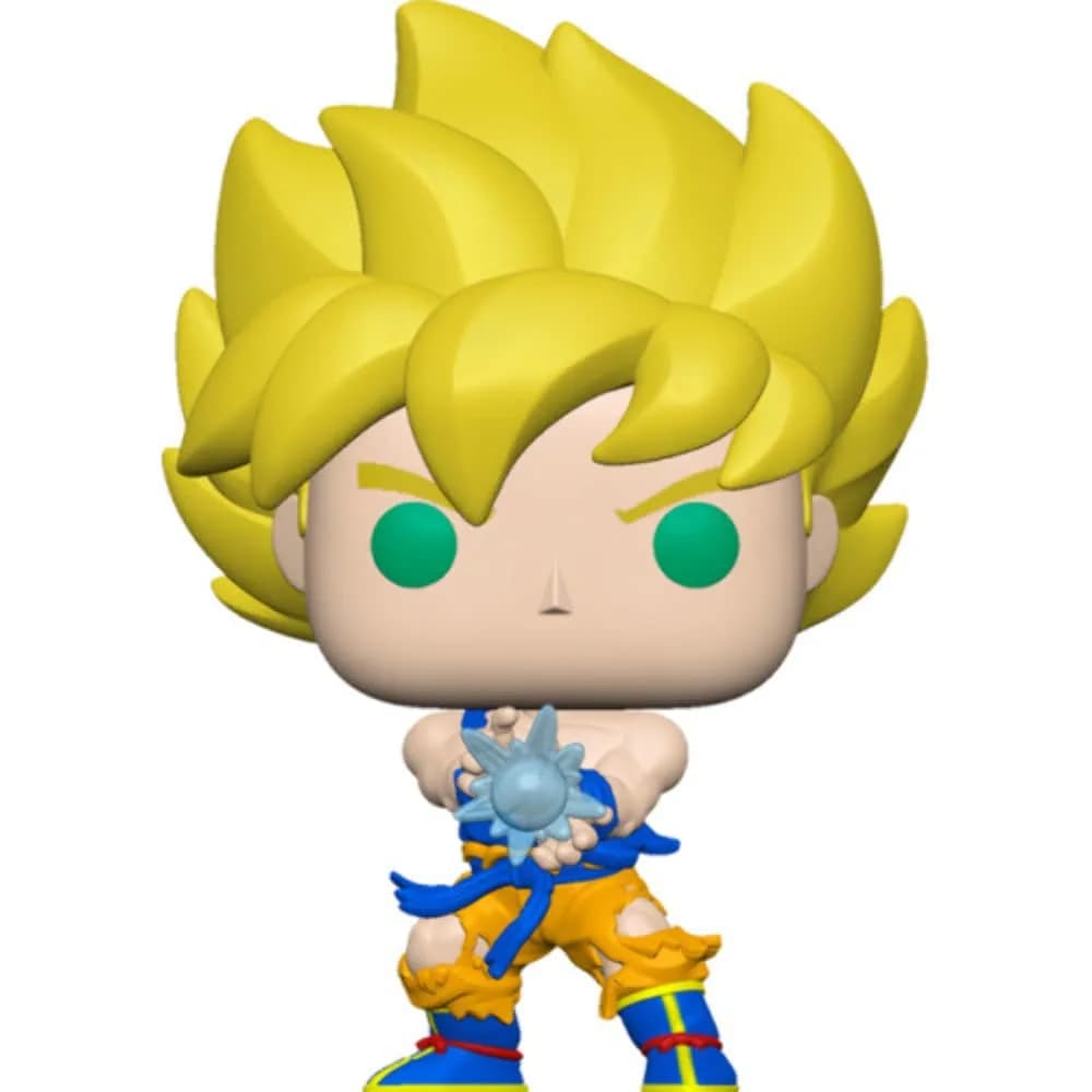 POP Funko Animation Dragon Ball Z SS Goku with Kamehameha (GW) Figure Exclusive | Vinyl Anime Collectible (70-120 chars)