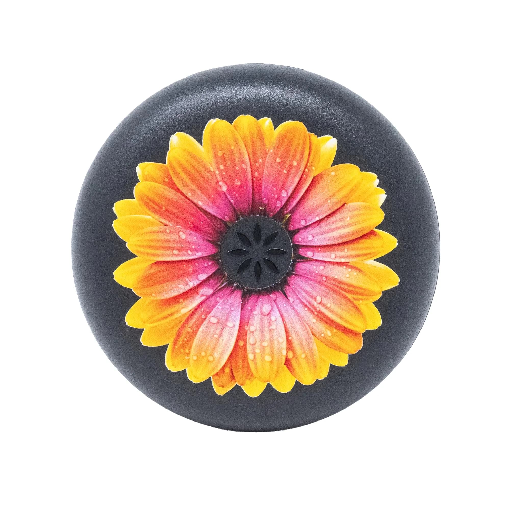 Invisalign Aligner and Retainer Case, Orange Daisy | Medical-Grade Thermoplastic, Magnetic Closure - main product image