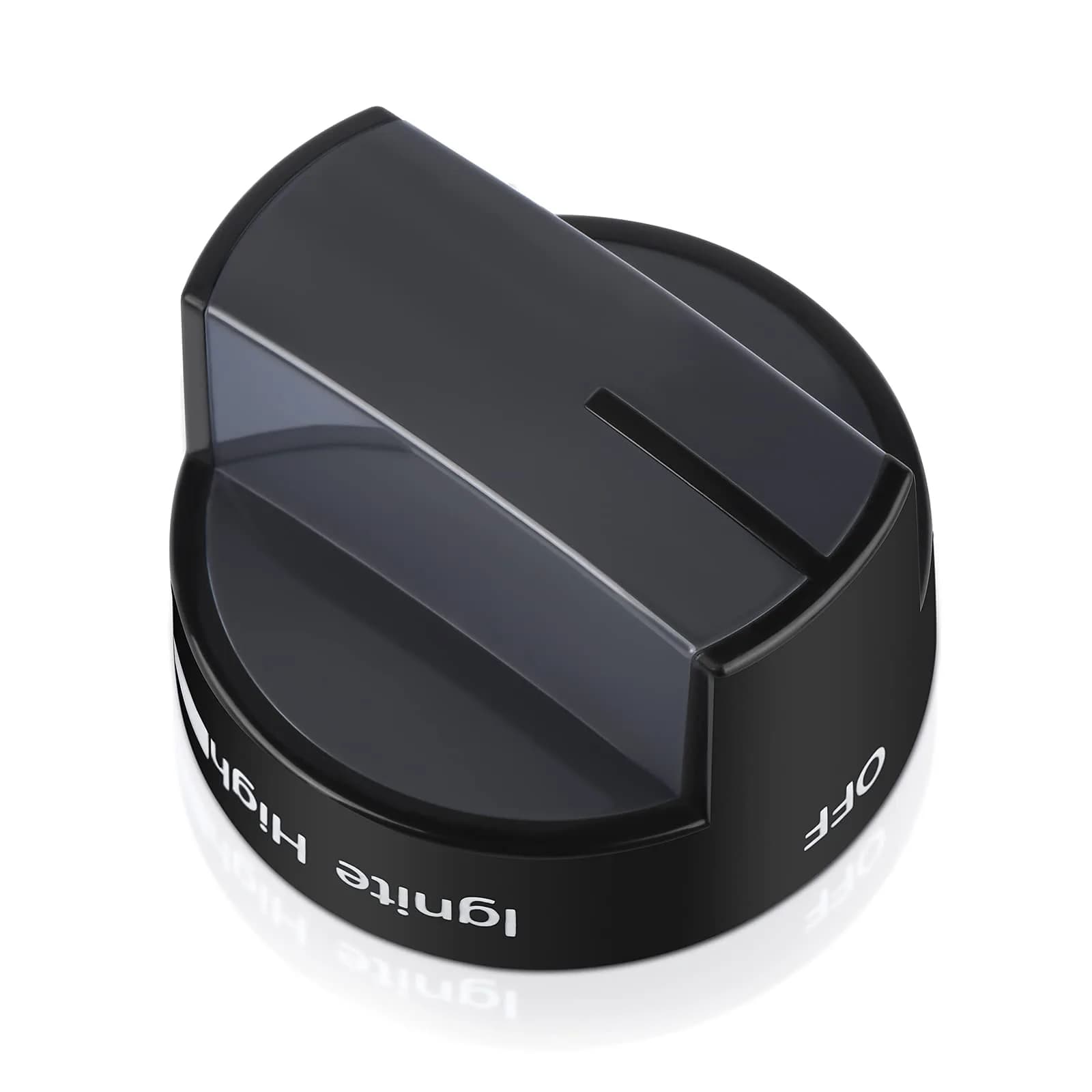 TURNEGOO Gas Stove Knob Black 1 Pack | Durable Replacement for Whirlpool Range - main product image