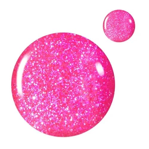 Beetles Glitter Gel Nail Polish, 15ML Hot Pink Reflective Diamond Color | Sparkle Thread Effect - main product image