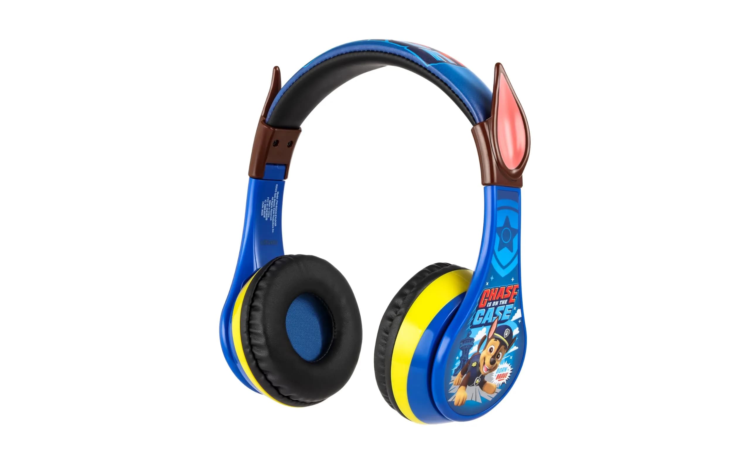 eKids PAW Patrol Chase Bluetooth Headphones for Kids | Kid-Friendly Stereo Sound - main product image