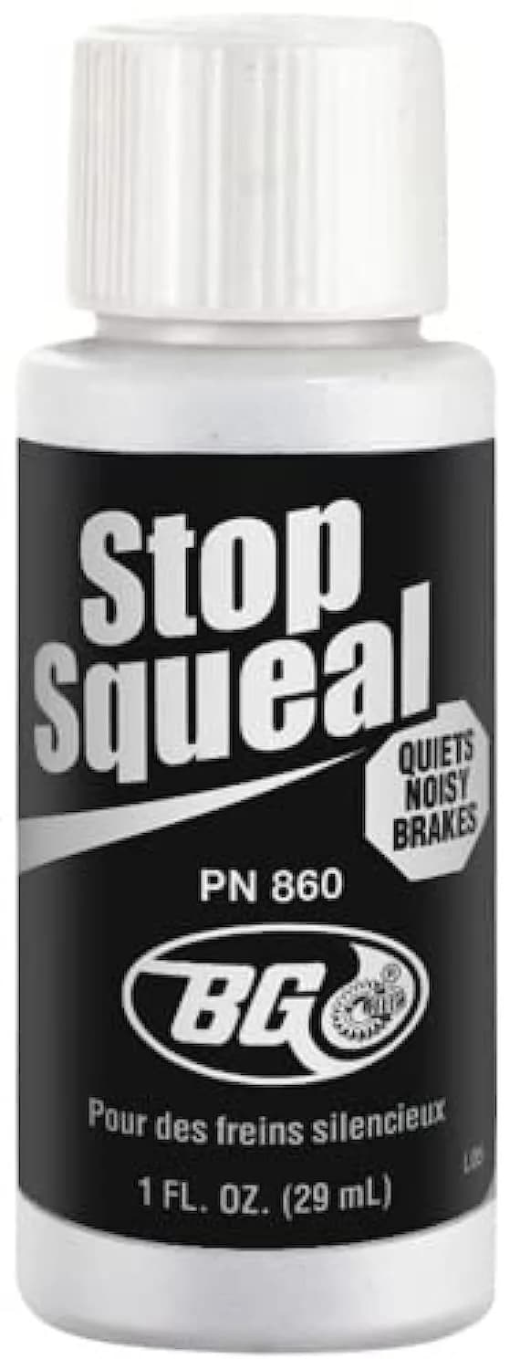 BG Stop Squeal 1 fl oz | Disc Brake Quiet & Anti-Squeal Solution for Noisy Brakes