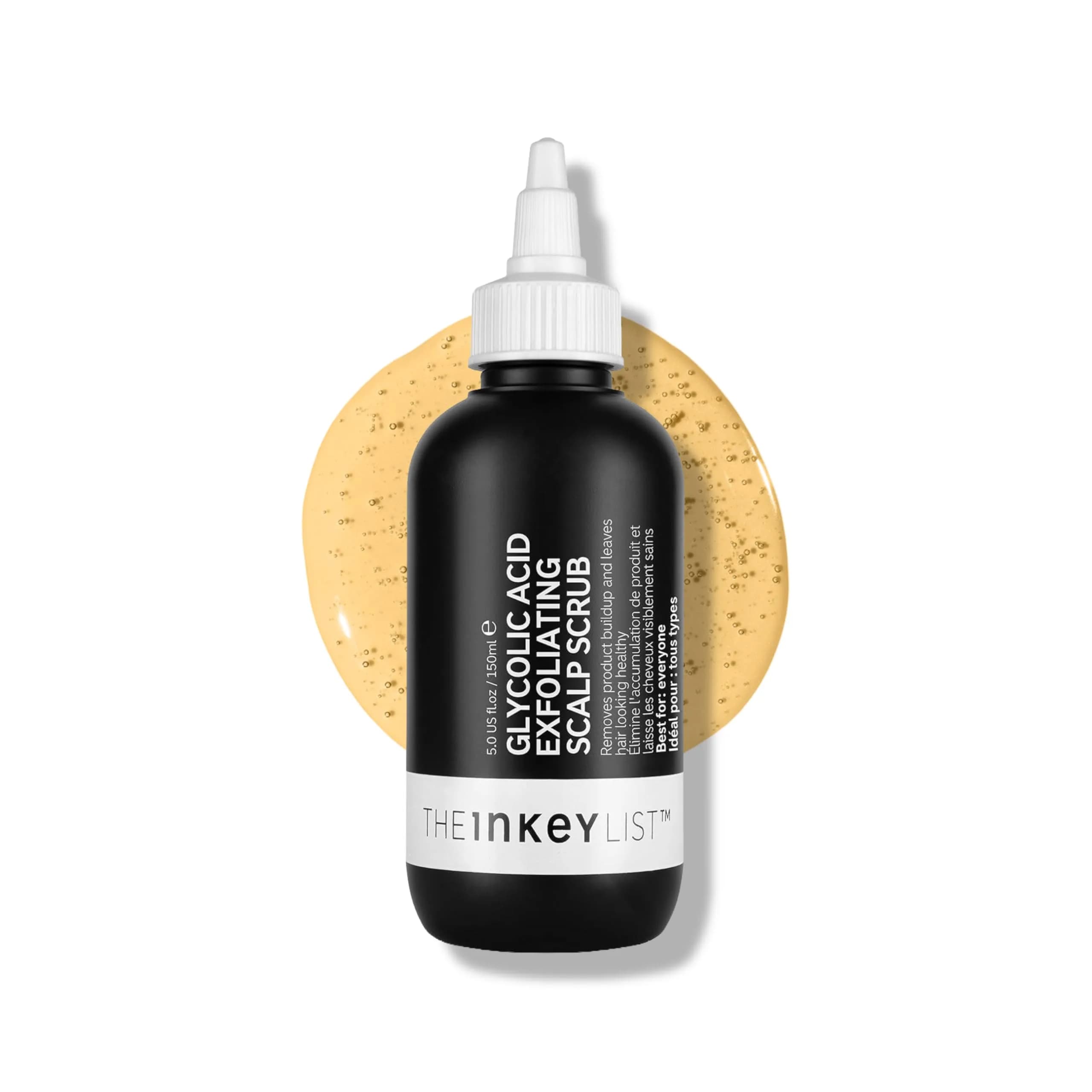 The INKEY List Glycolic Acid Exfoliating Scalp Scrub 150ml (5.07 fl oz) | Promotes Healthy Hair Growth & Balances Scalp Oil - main product image