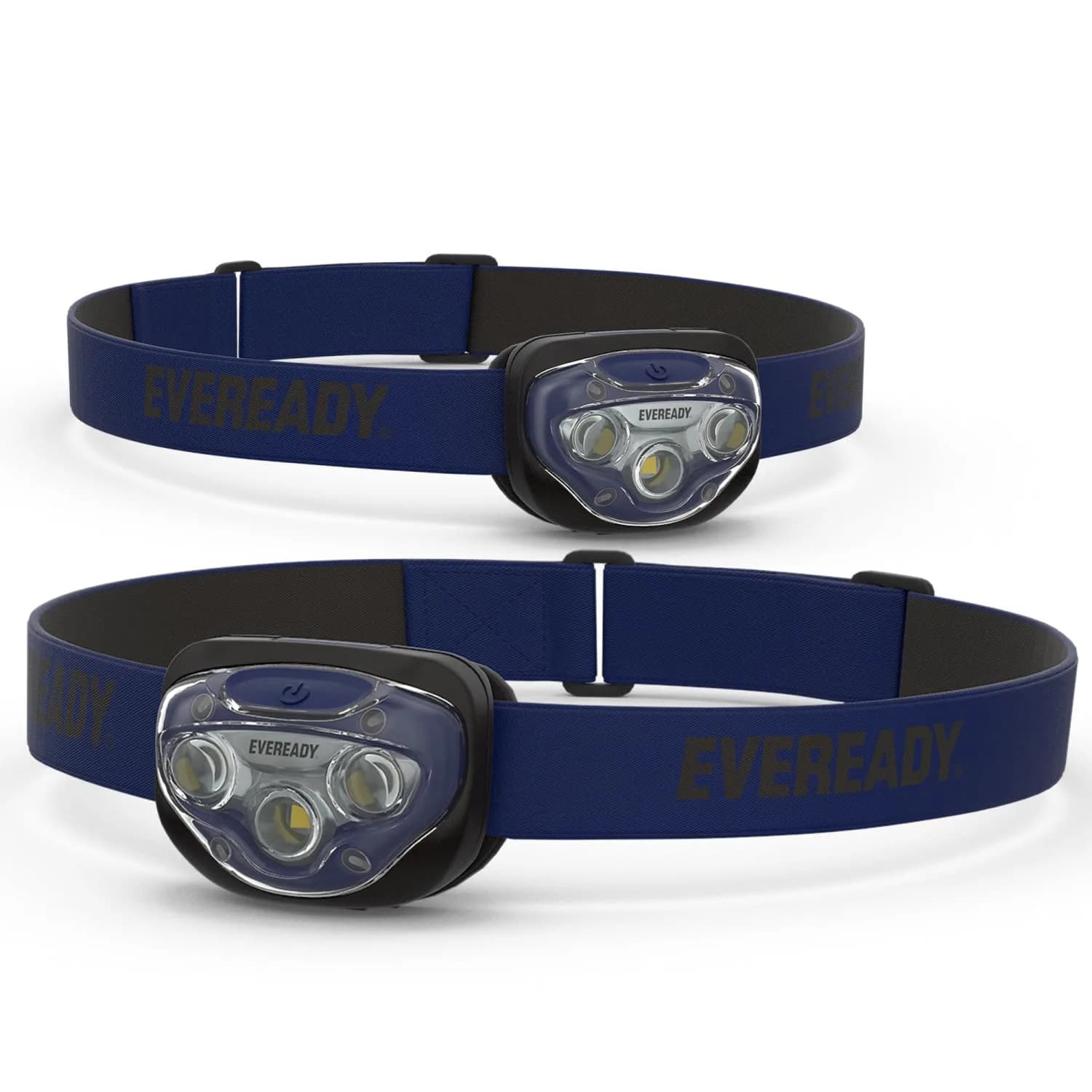 EVEREADY LED Headlamp 200 Lumen | Water-Resistant, Impact-Resistant, 2 Pack - main product image