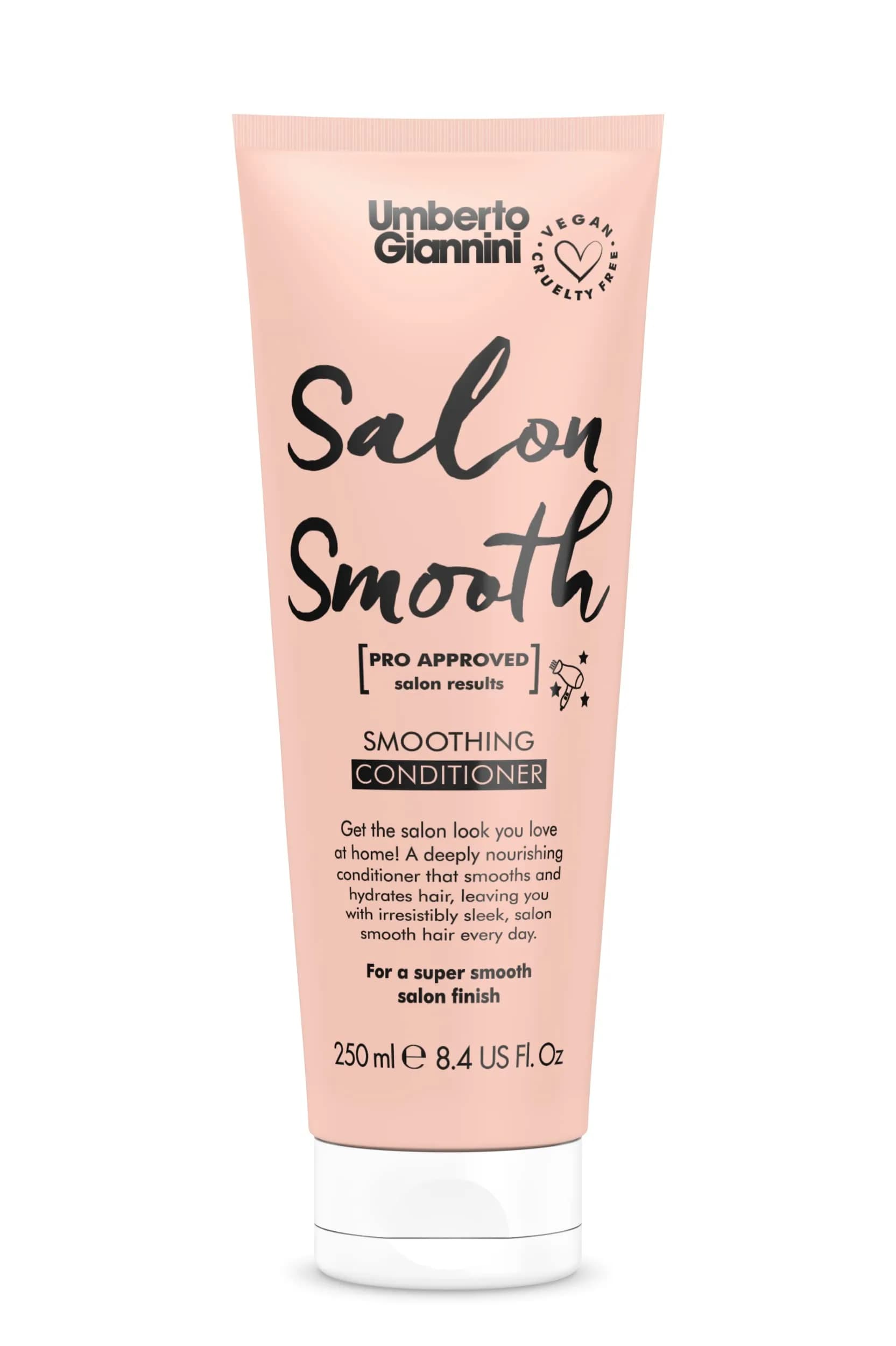 Umberto Giannini Salon Smooth Moisturising Conditioner 250ml | Hydrating, Shine & Defrizz