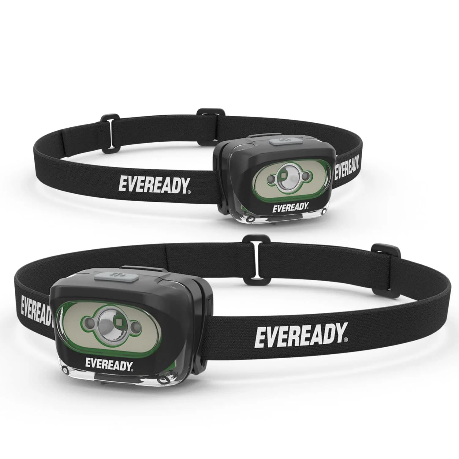 Eveready Rechargeable LED Headlamp 2-Pack | 300 Lumens, 60m Beam, IPX4 Water Resistant - main product image