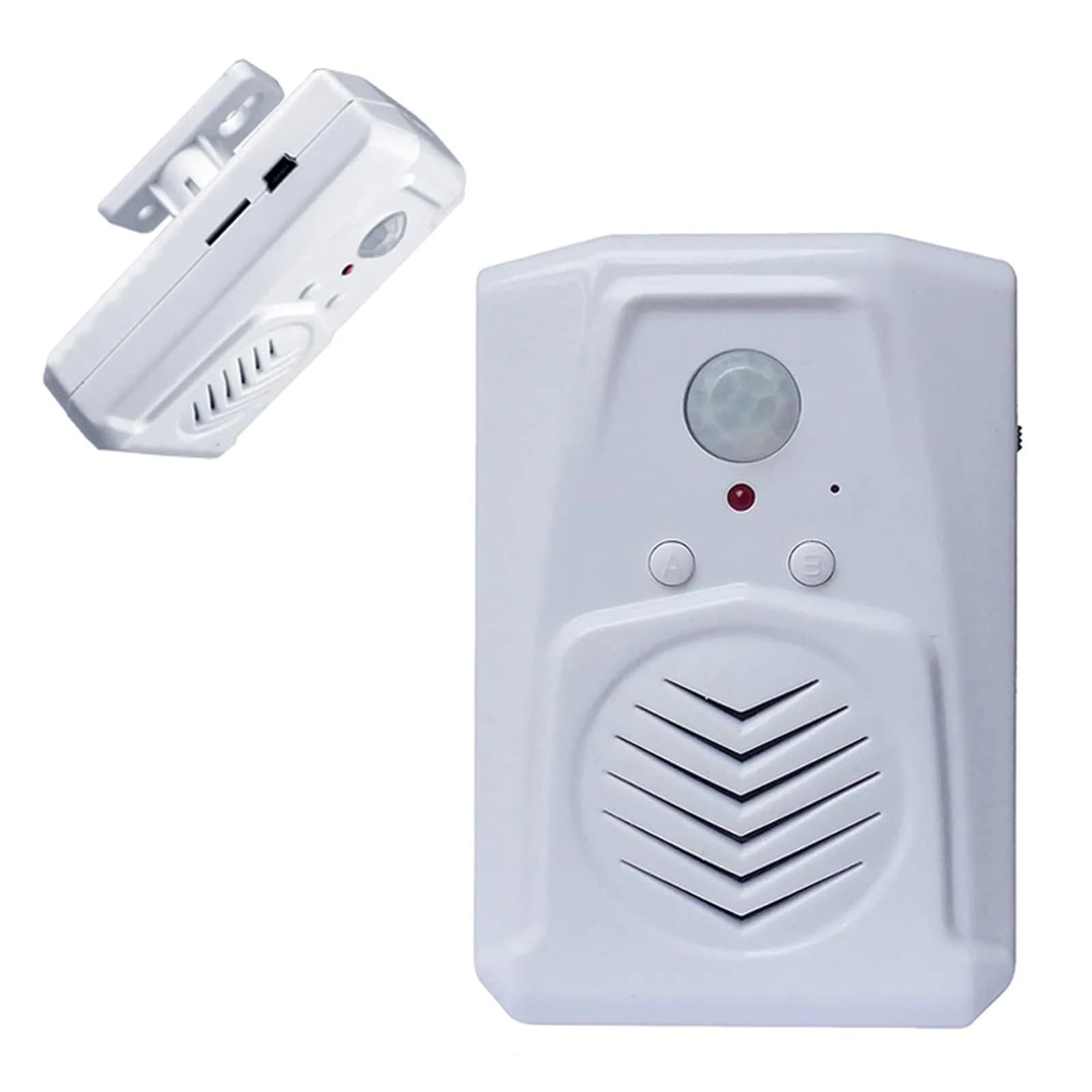 XYszpcgs PIR Motion Sensor Activated Sound Player Speaker with USB Cable, Download MP3 Audio Files (White, 70g) - main product image