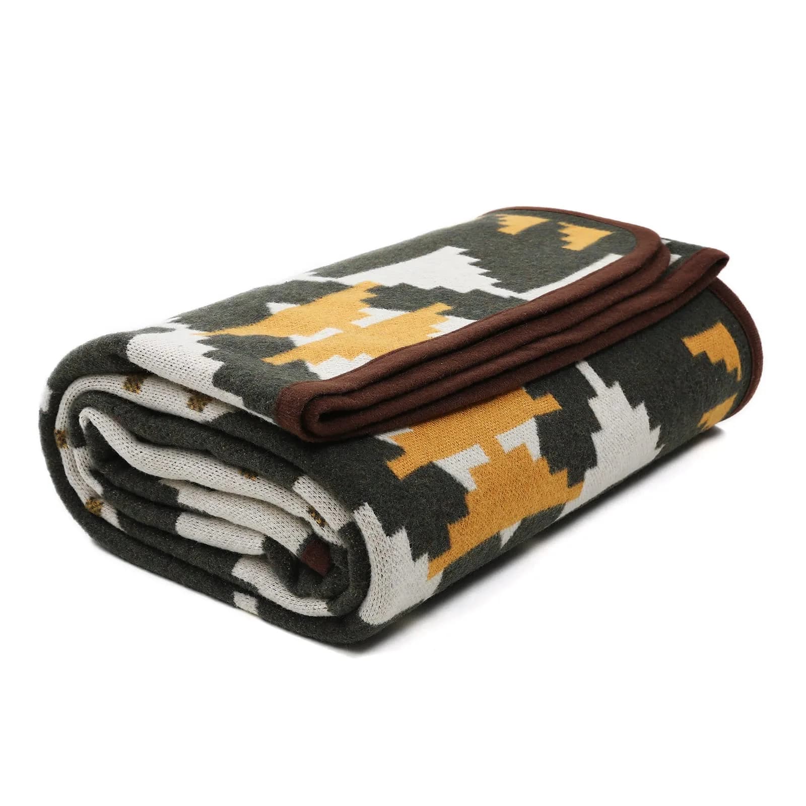 ACUSHLA Merino Wool Camping Blanket 163cm x 200cm (63" x 79") | Warm, Soft, Breathable Outdoor Throw - main product image