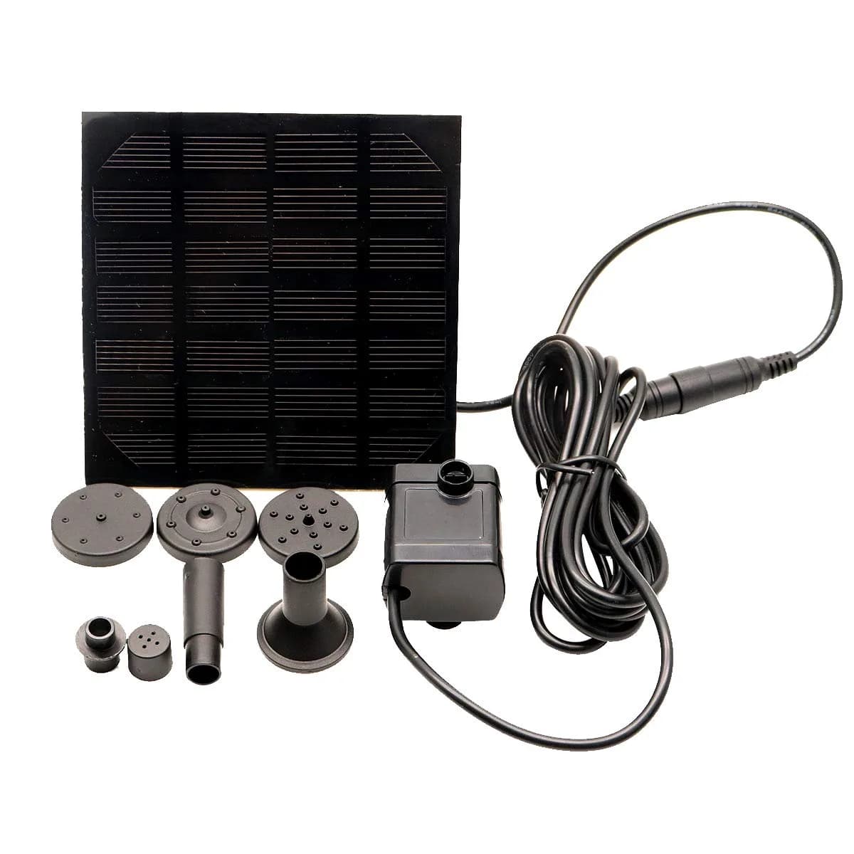 Hovico Solar Fountain Pump Kit 180 L/h (63.4 Fl Oz/h) | Energy-Saving Outdoor Water Pump for Bird Baths, Ponds & Fish Tanks - main product image