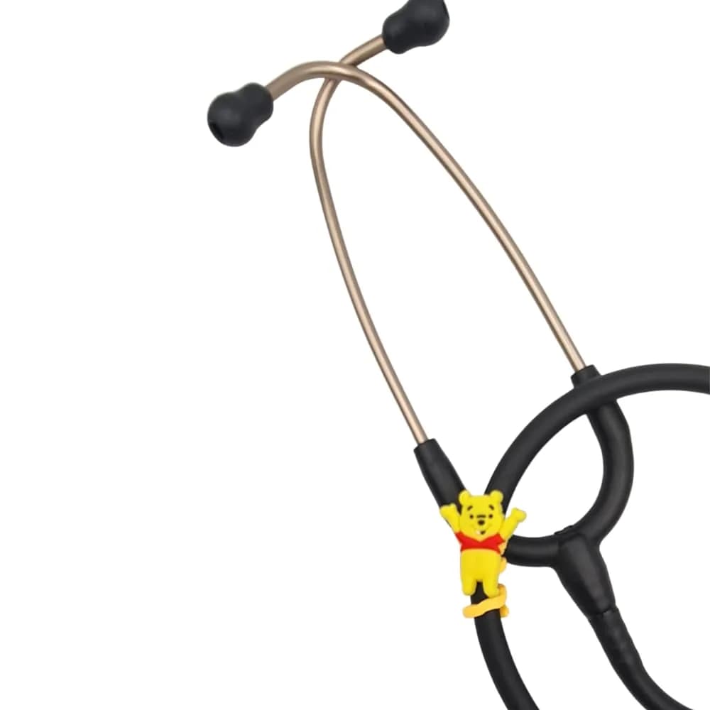 Charmscope Stethoscope Charms - Yellow Bear - Medical Gift | Aluminum, Stainless Steel, ABS - main product image