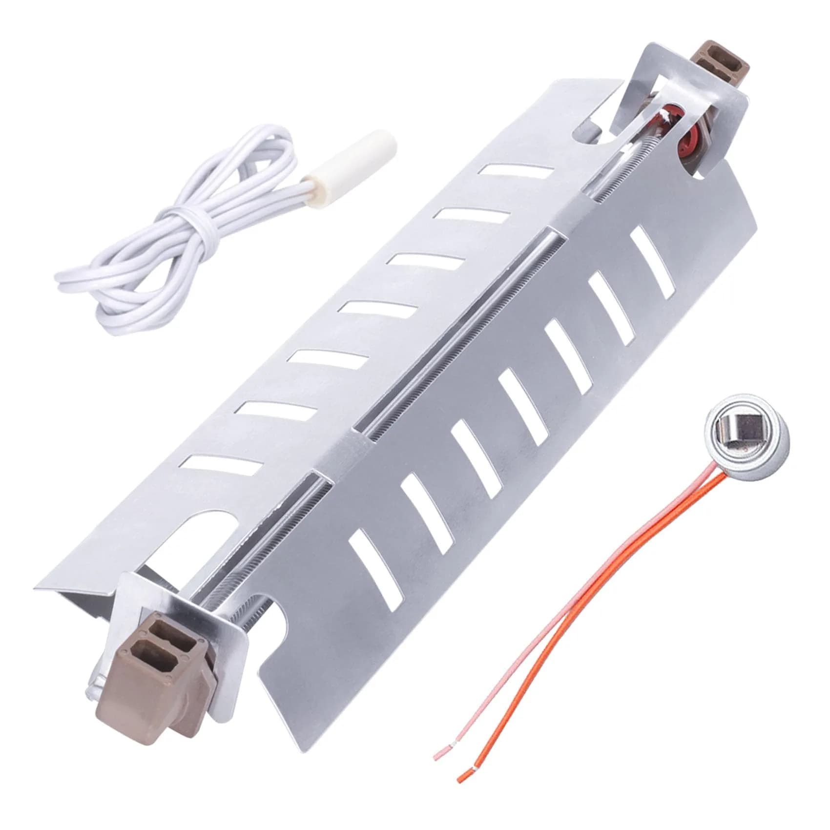 M Motico Refrigerator Defrost Heater Kit WR51X10055 with Sensor WR55X10025 and Thermostat WR50X10068 | Appliance Parts & Accessories Value Pack - main product image
